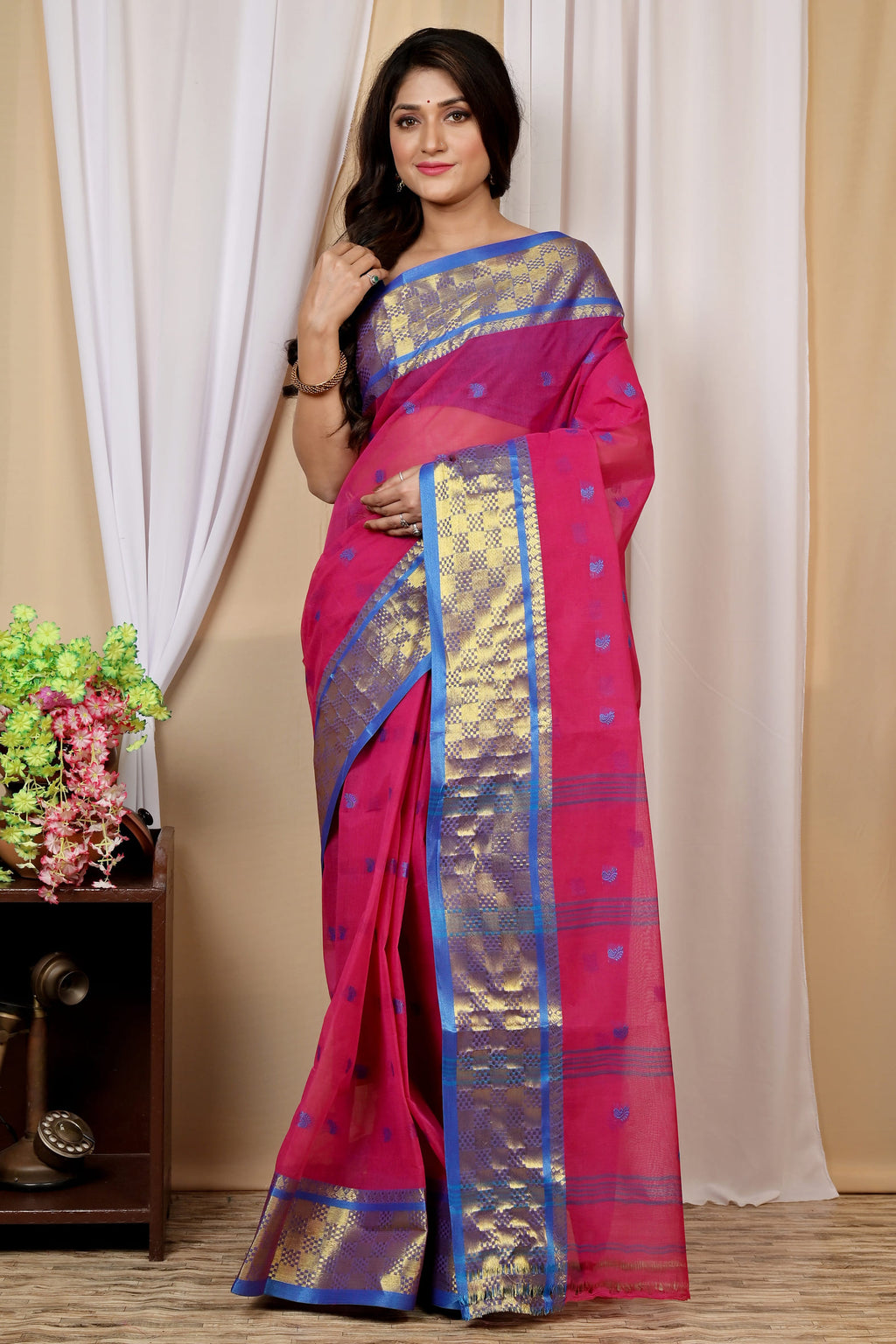 Pure Cotton  Saree