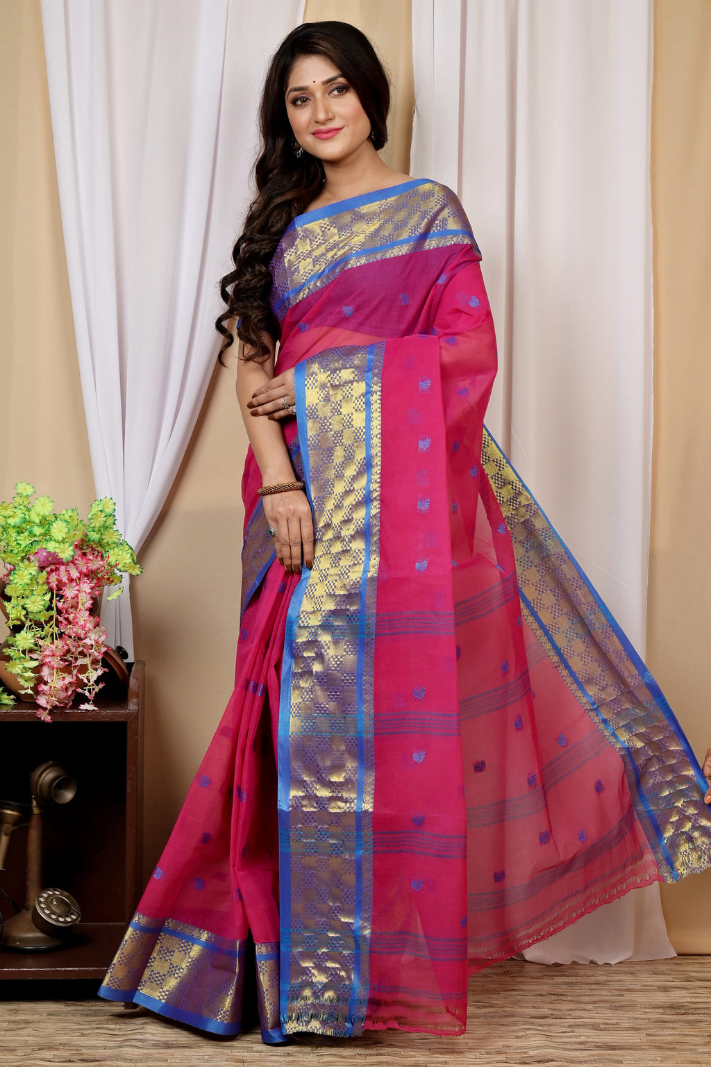 Pure Cotton  Saree
