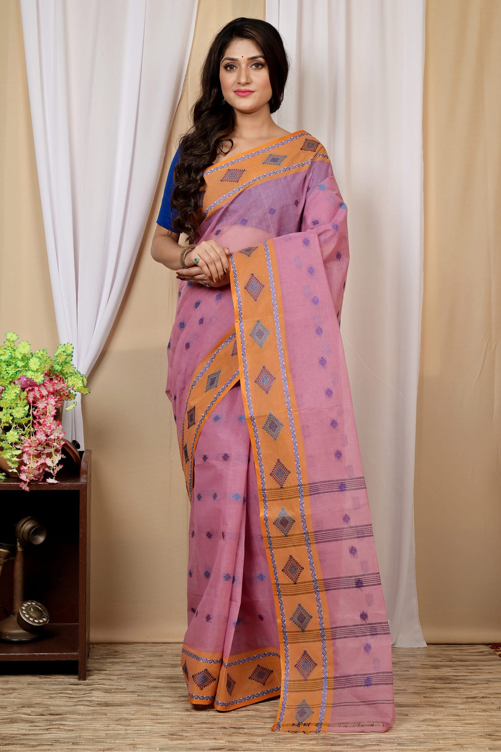 Pure Cotton  Saree