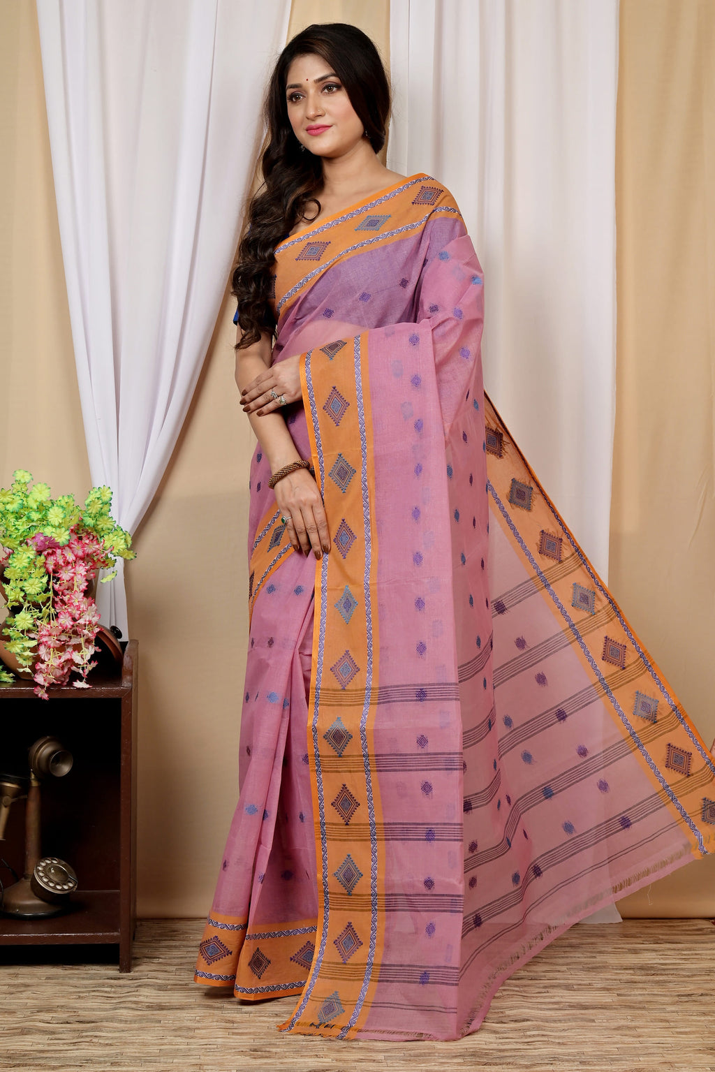 Pure Cotton  Saree