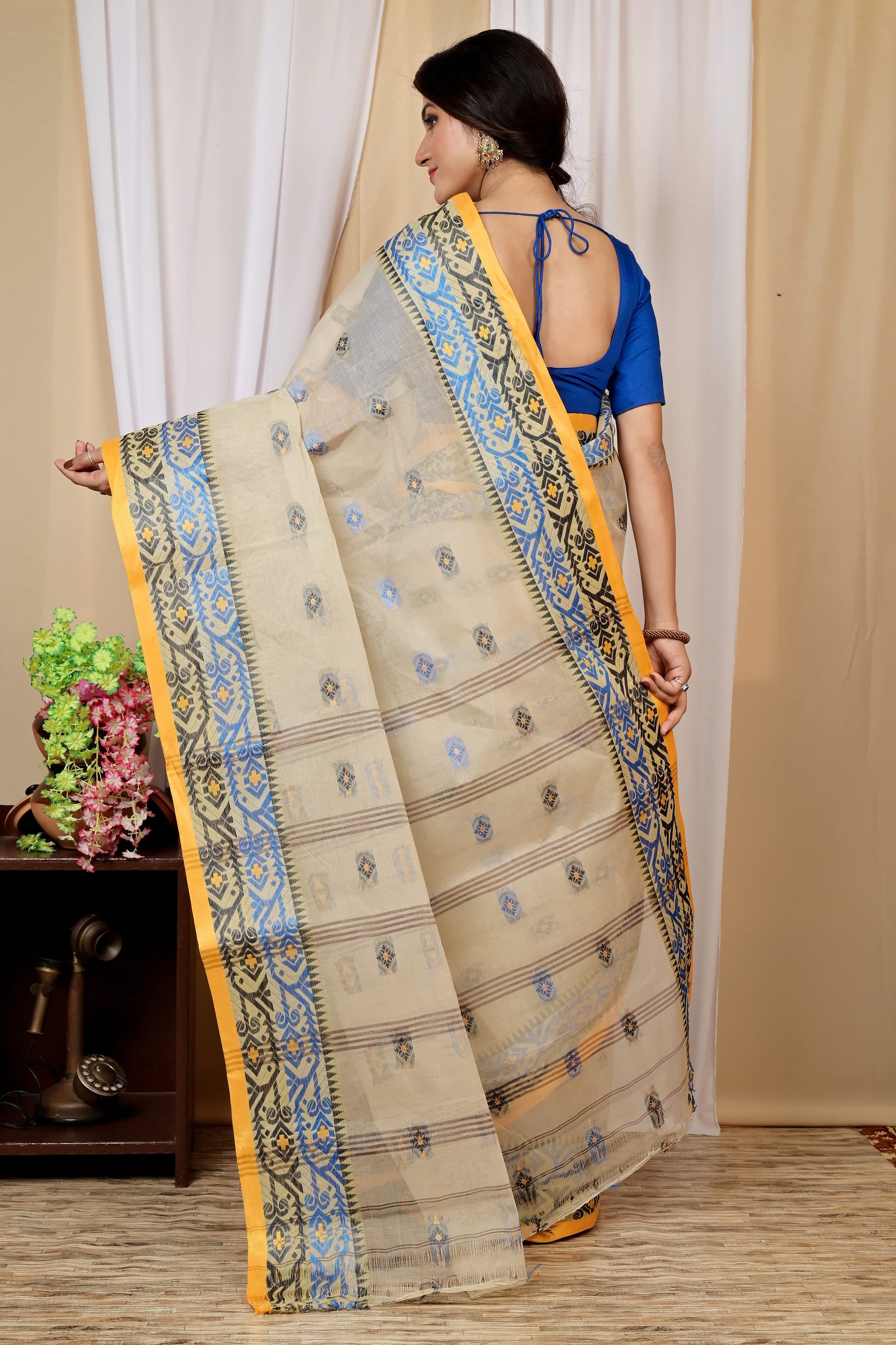 Pure Cotton  Saree