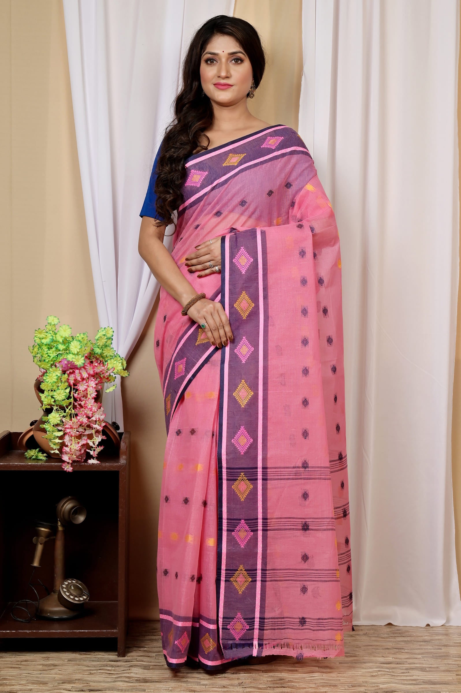 Pure Cotton  Saree