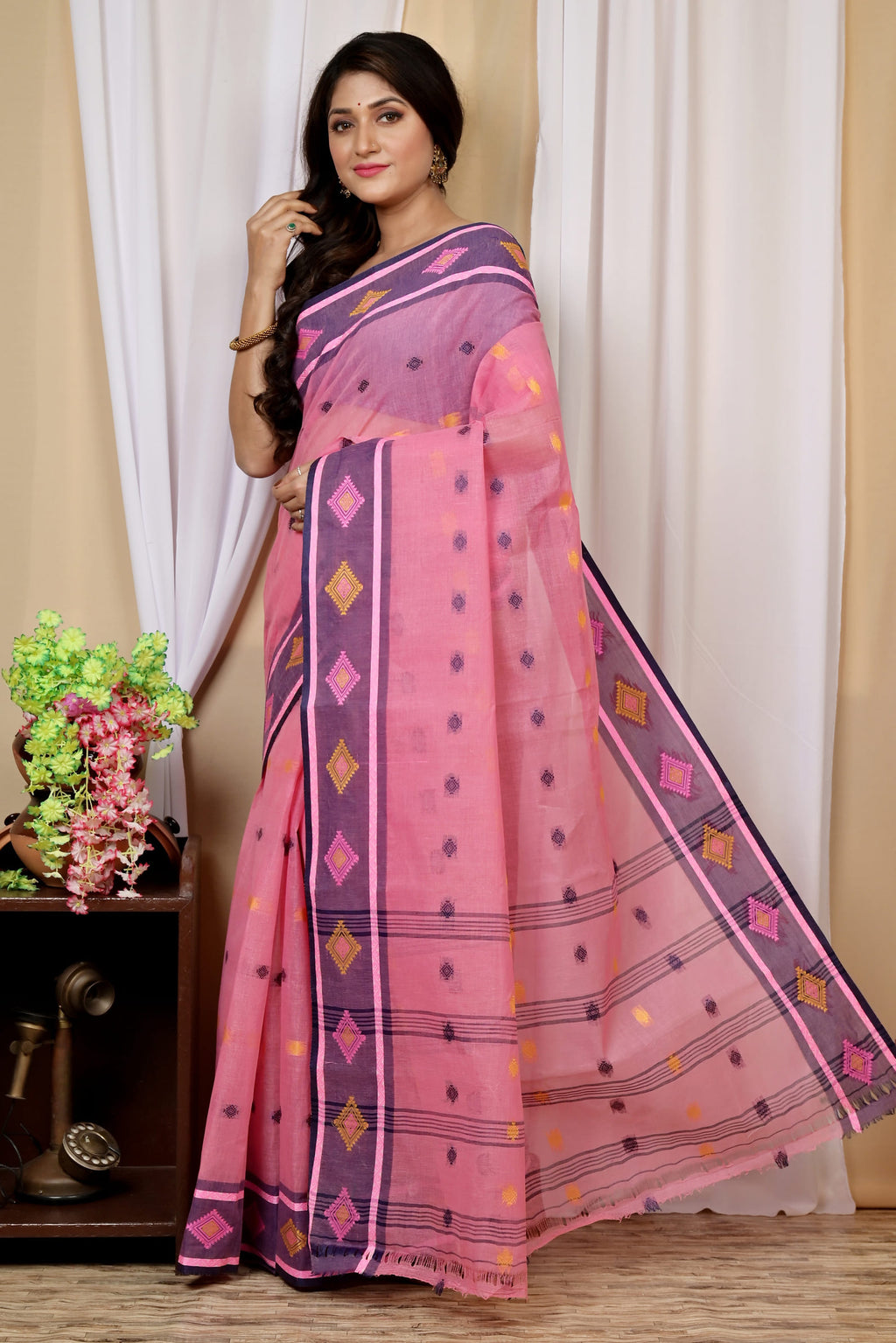 Pure Cotton  Saree