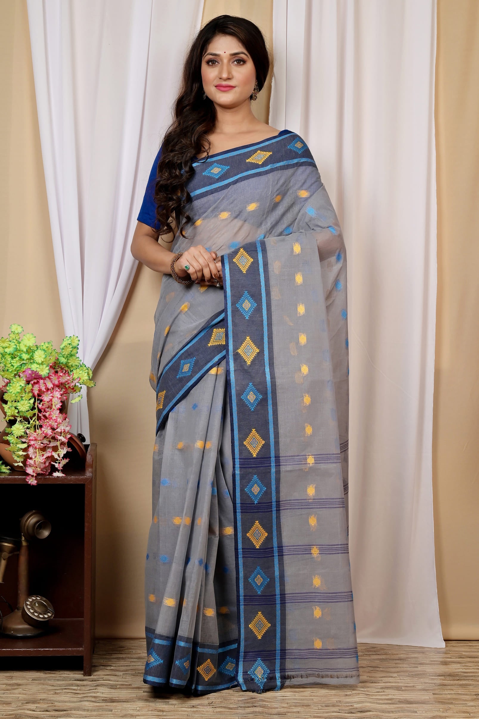 Pure Cotton  Saree