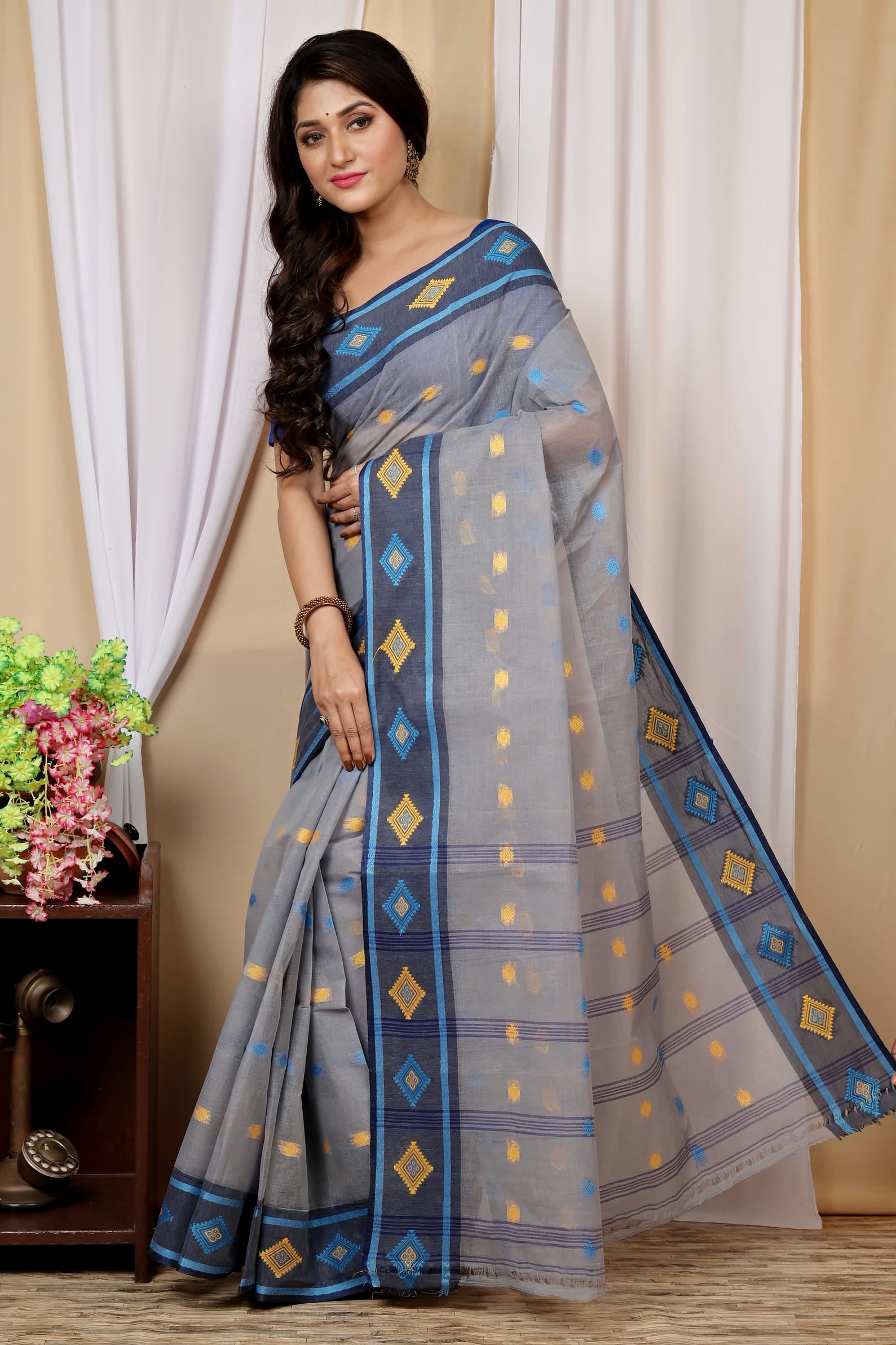 Pure Cotton  Saree