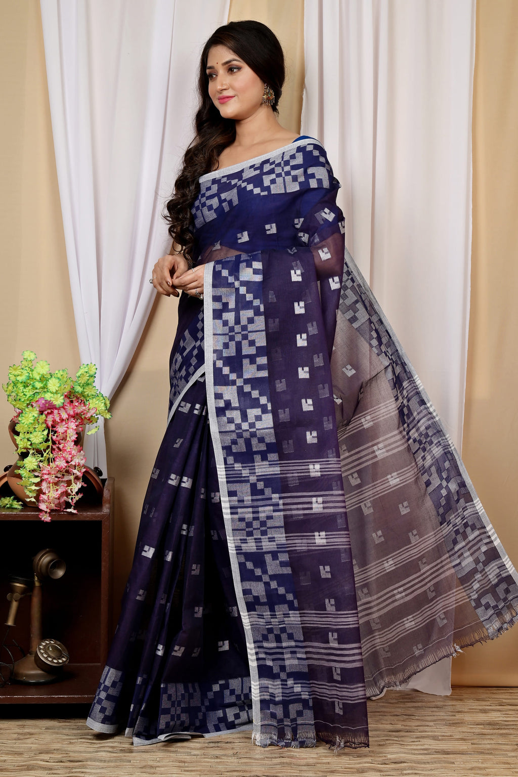 Pure Cotton  Saree