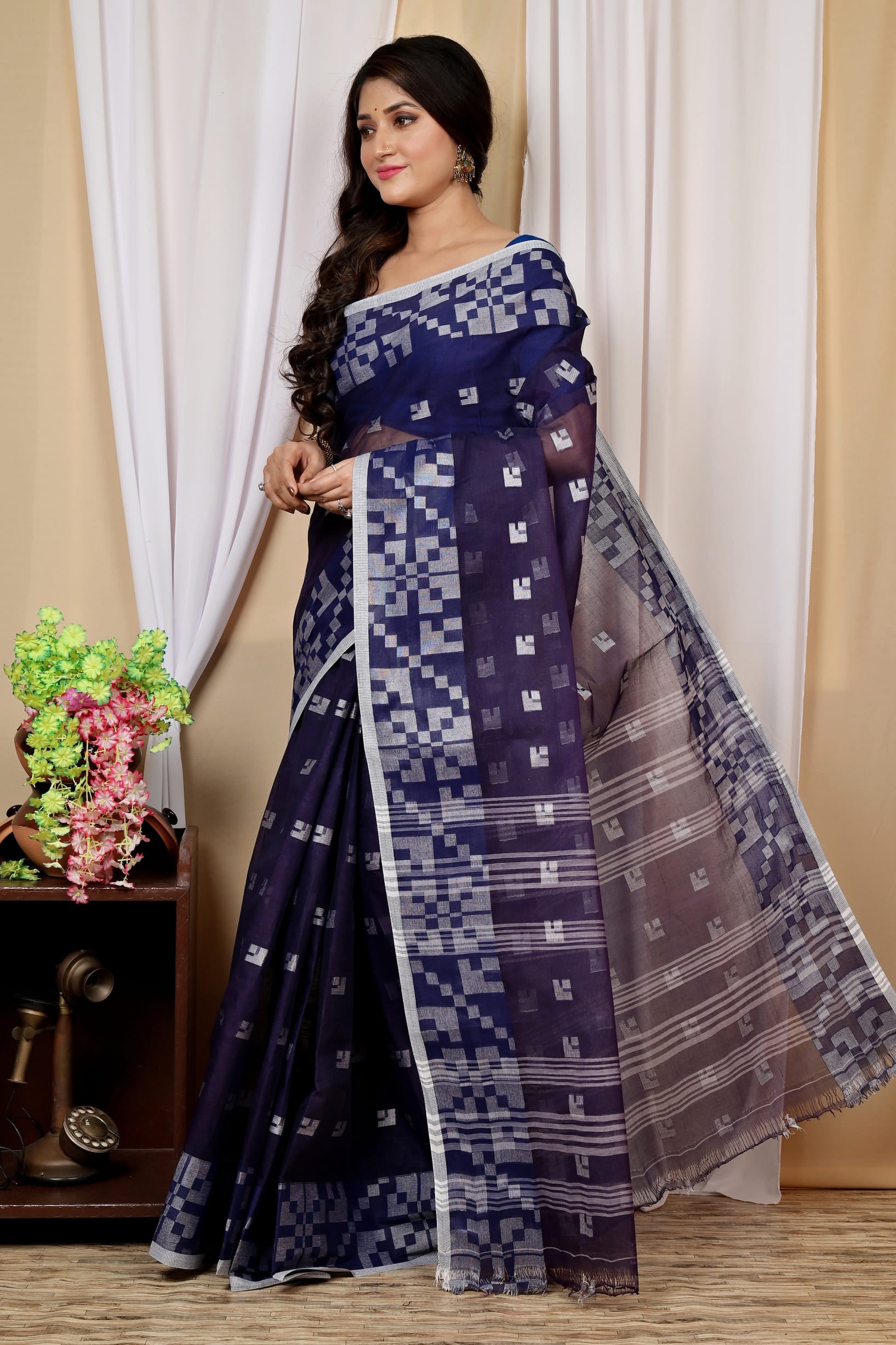 Pure Cotton  Saree