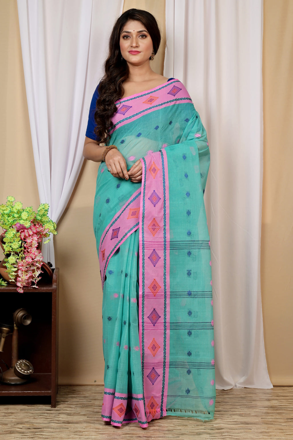 Pure Cotton  Saree