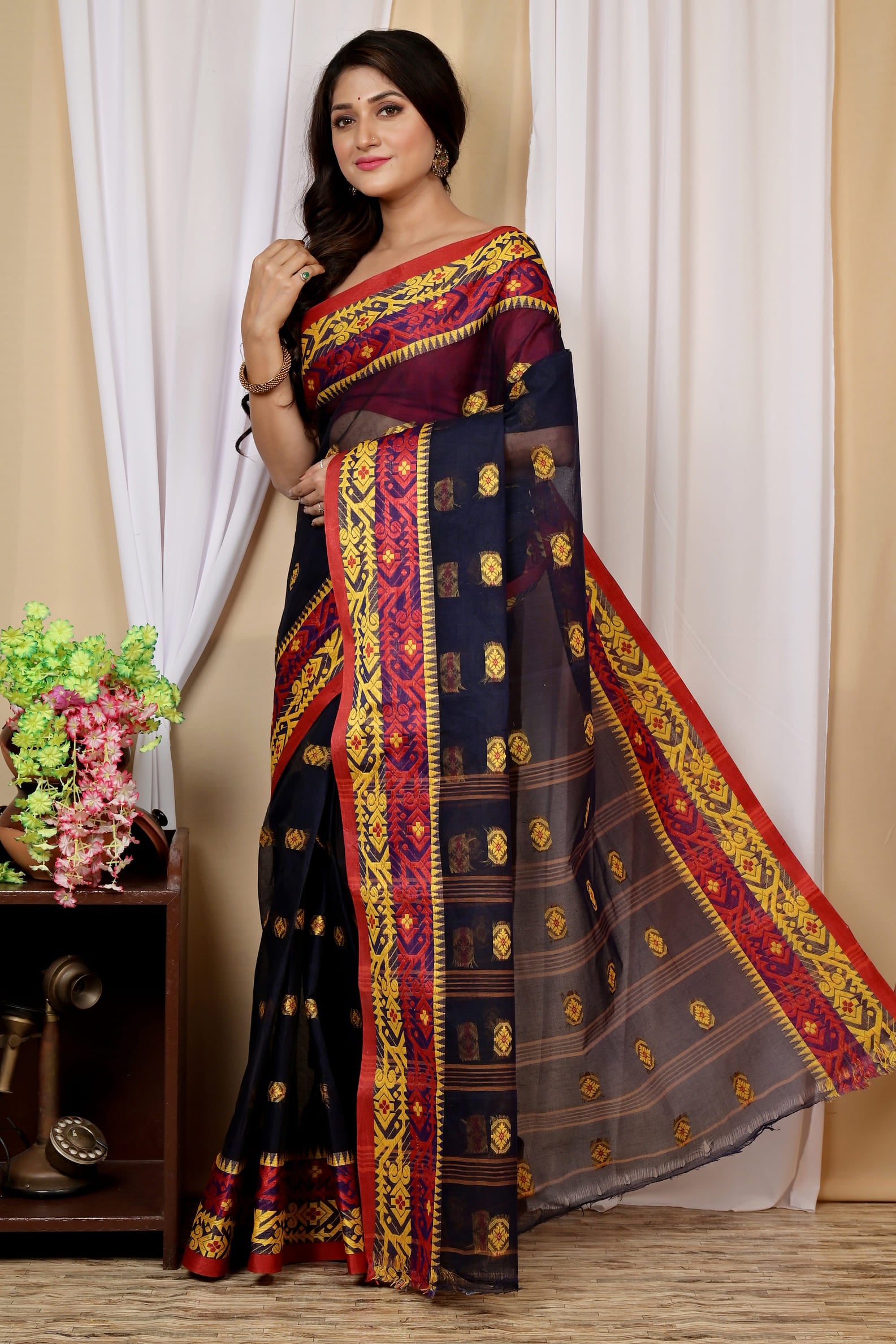 Pure Cotton  Saree