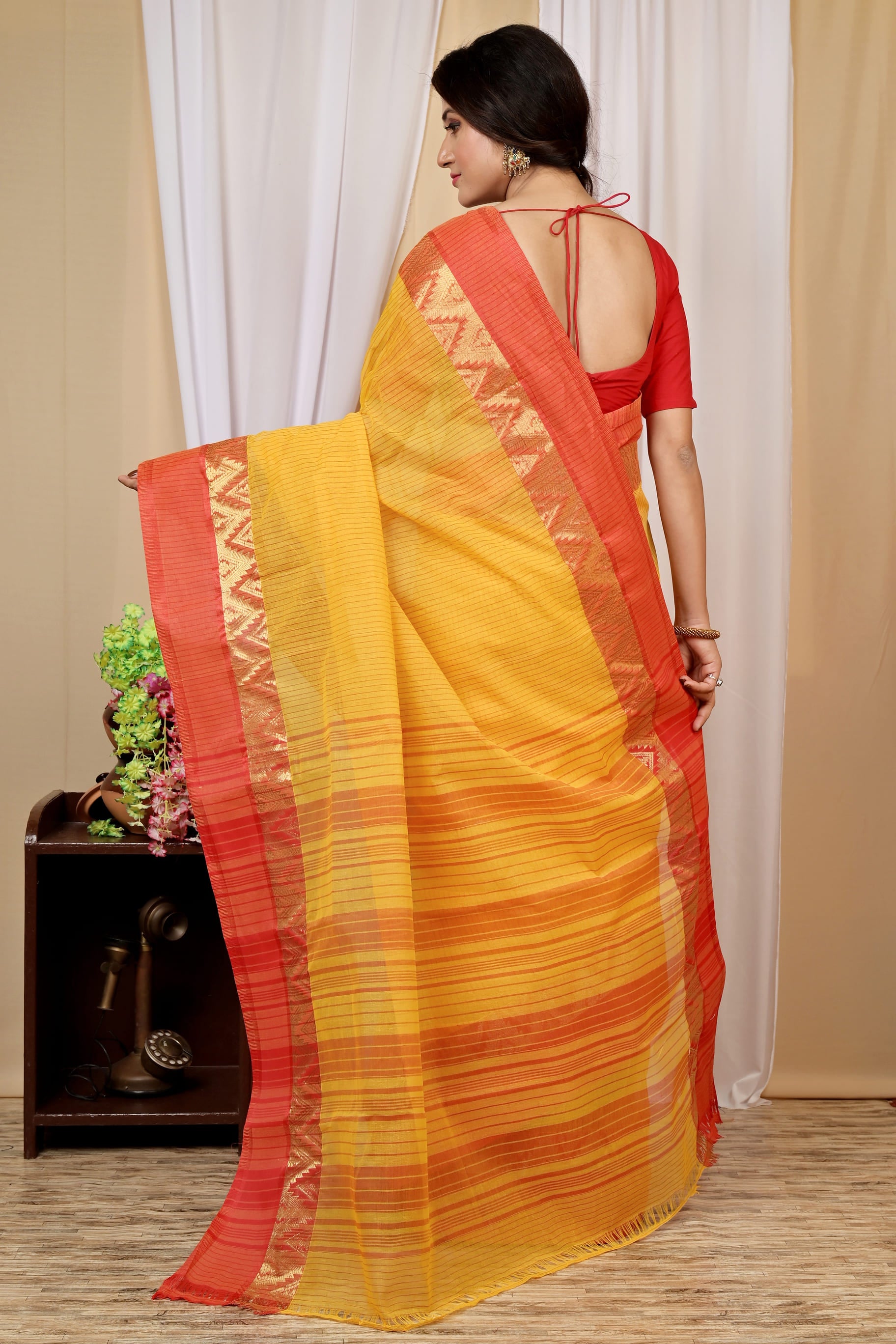 Pure Cotton  Saree
