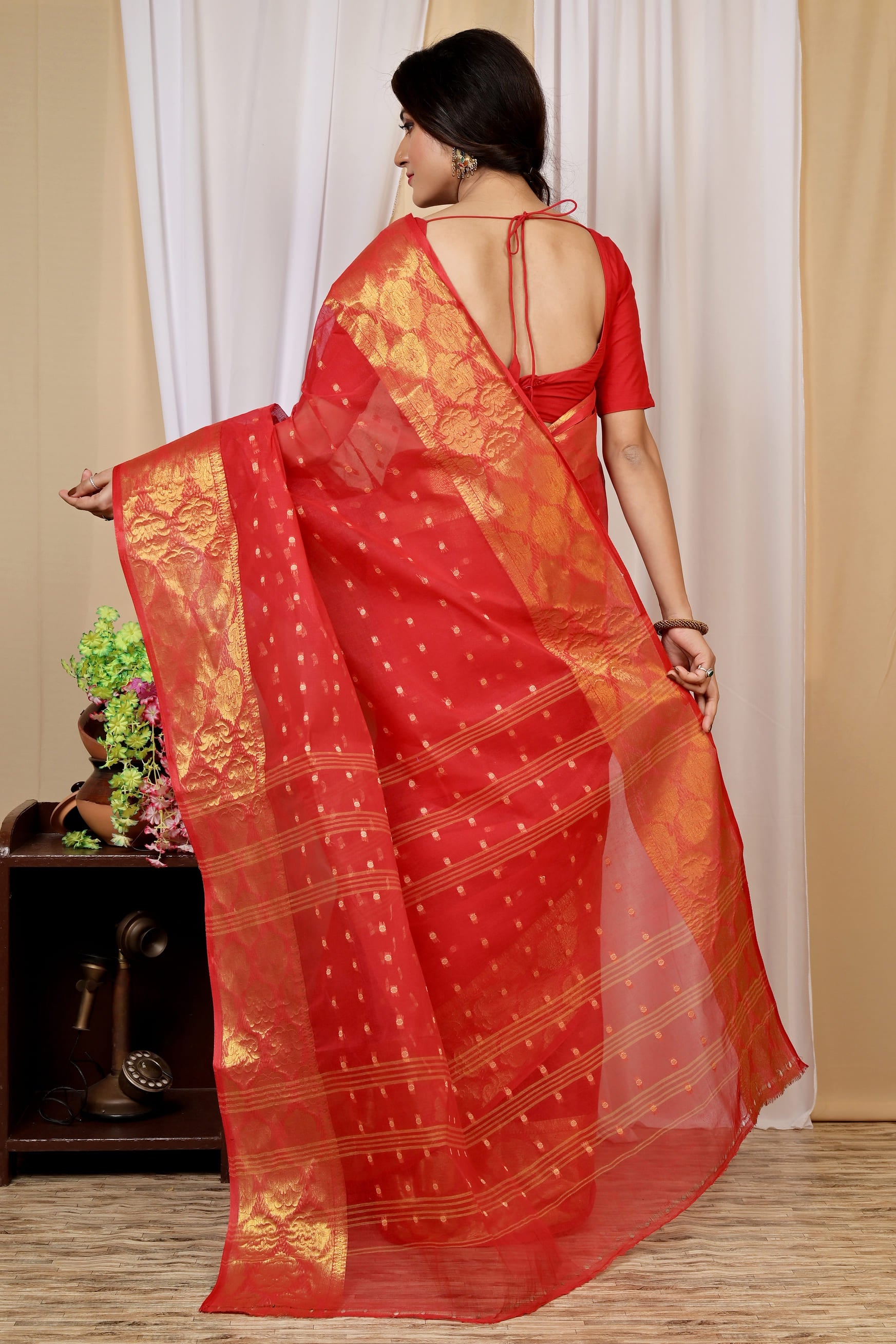 Pure Cotton  Saree