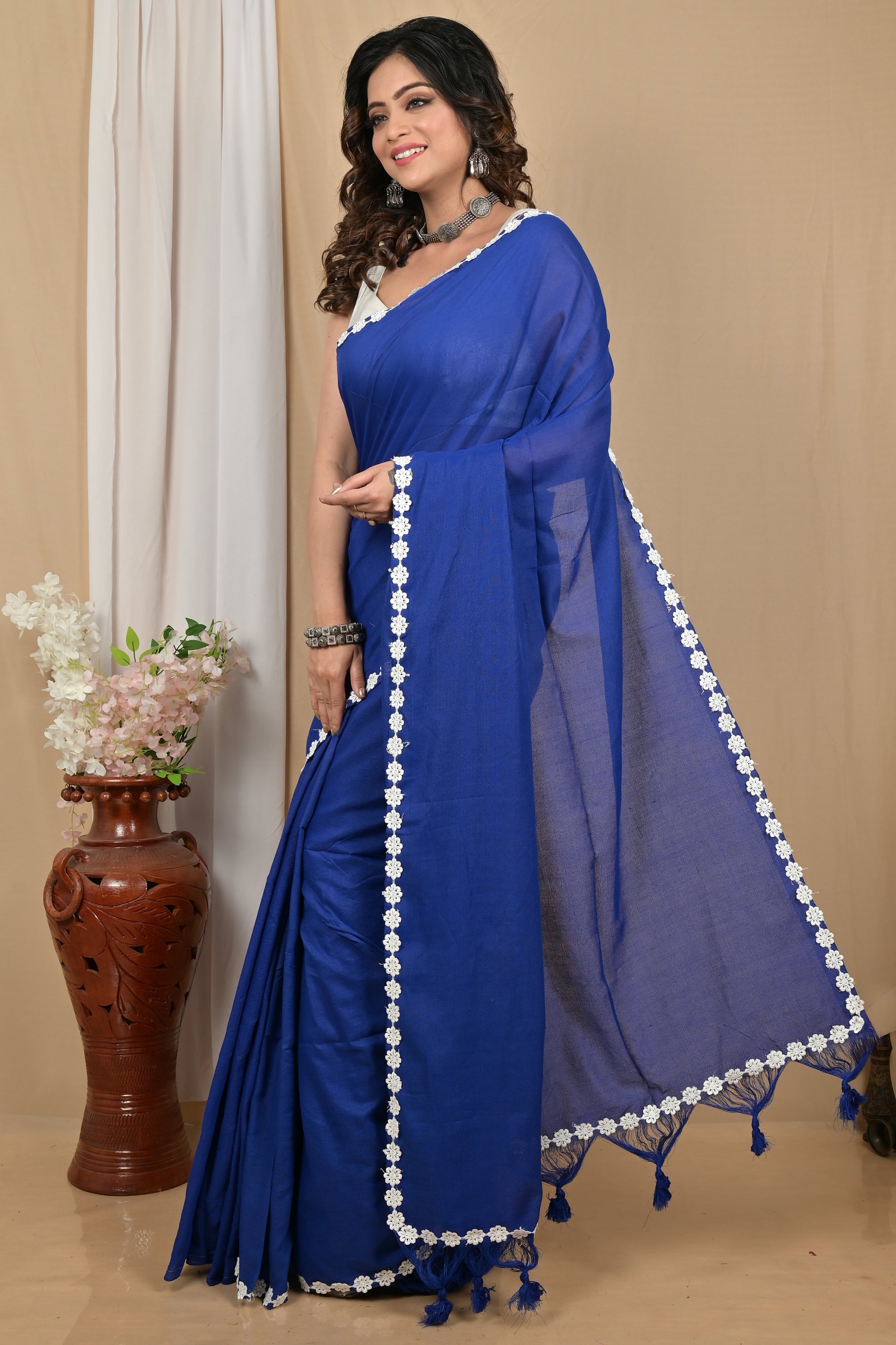 Khadi applique border