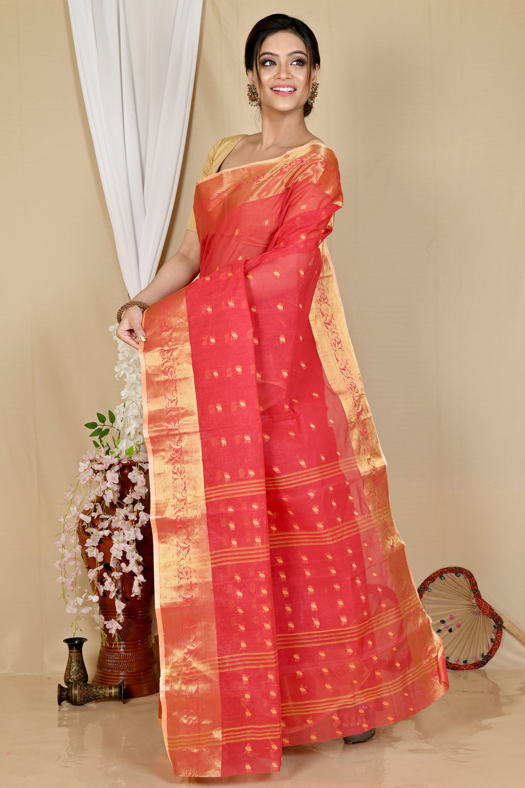 Pure Cotton  Saree