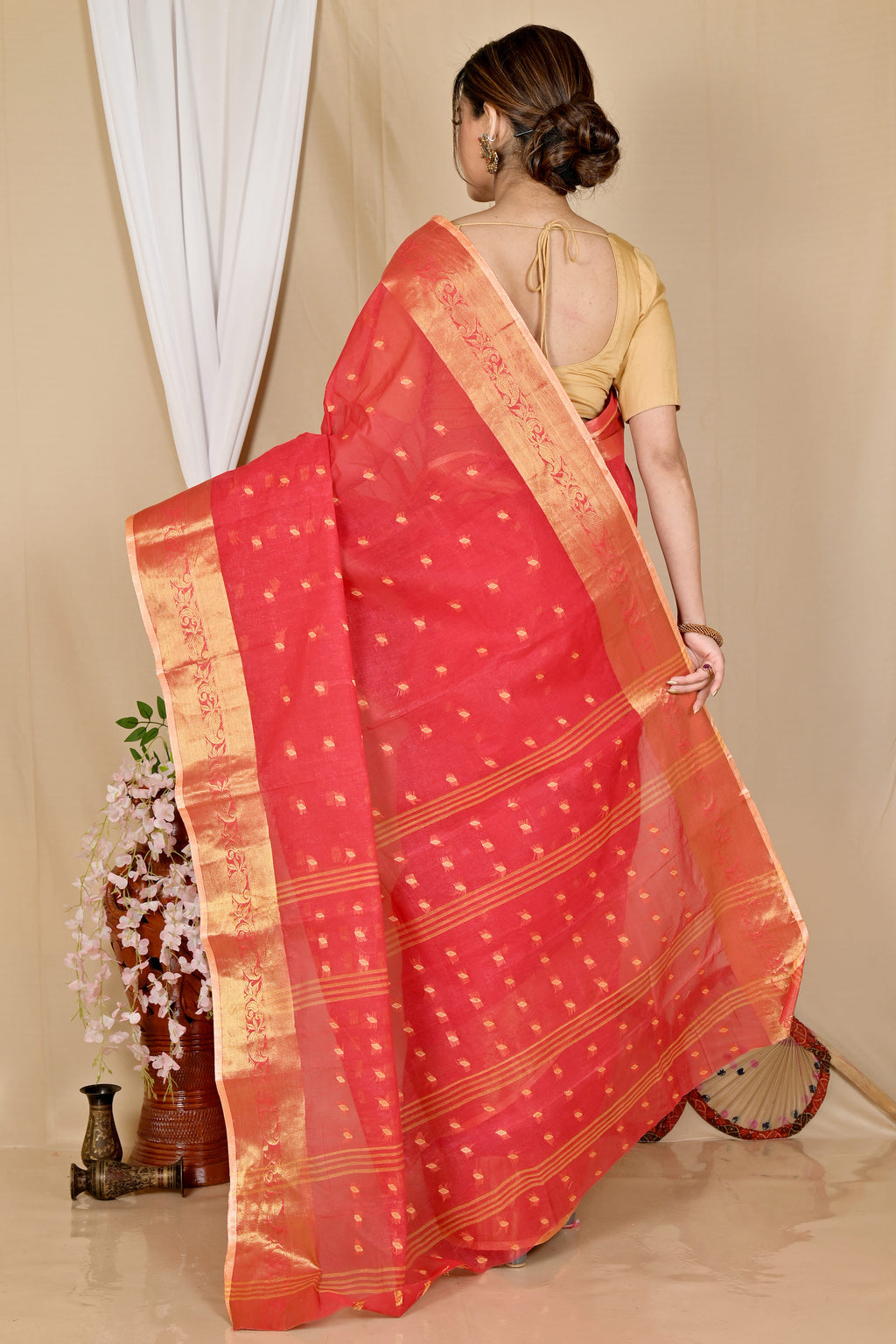 Pure Cotton  Saree