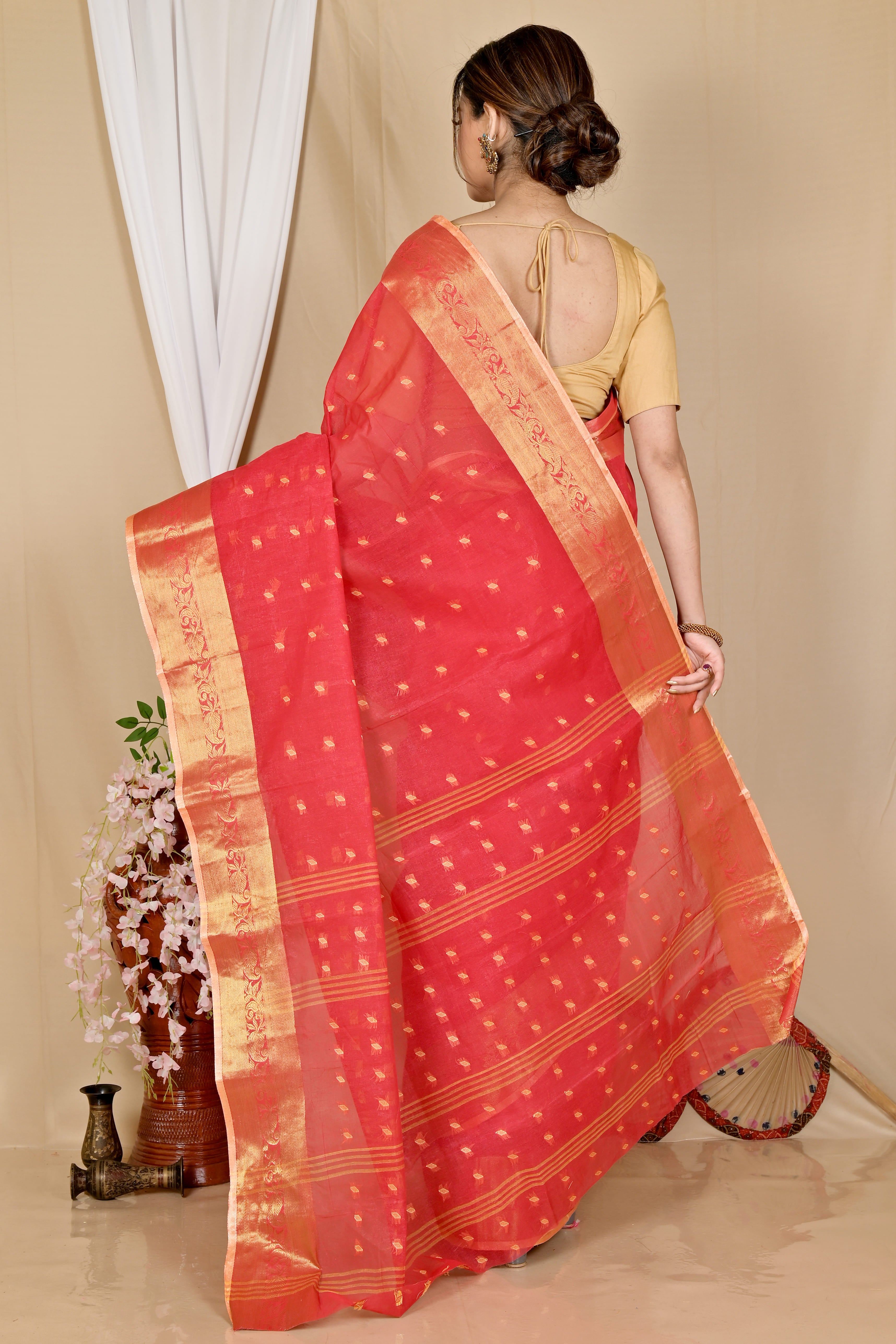 Pure Cotton  Saree