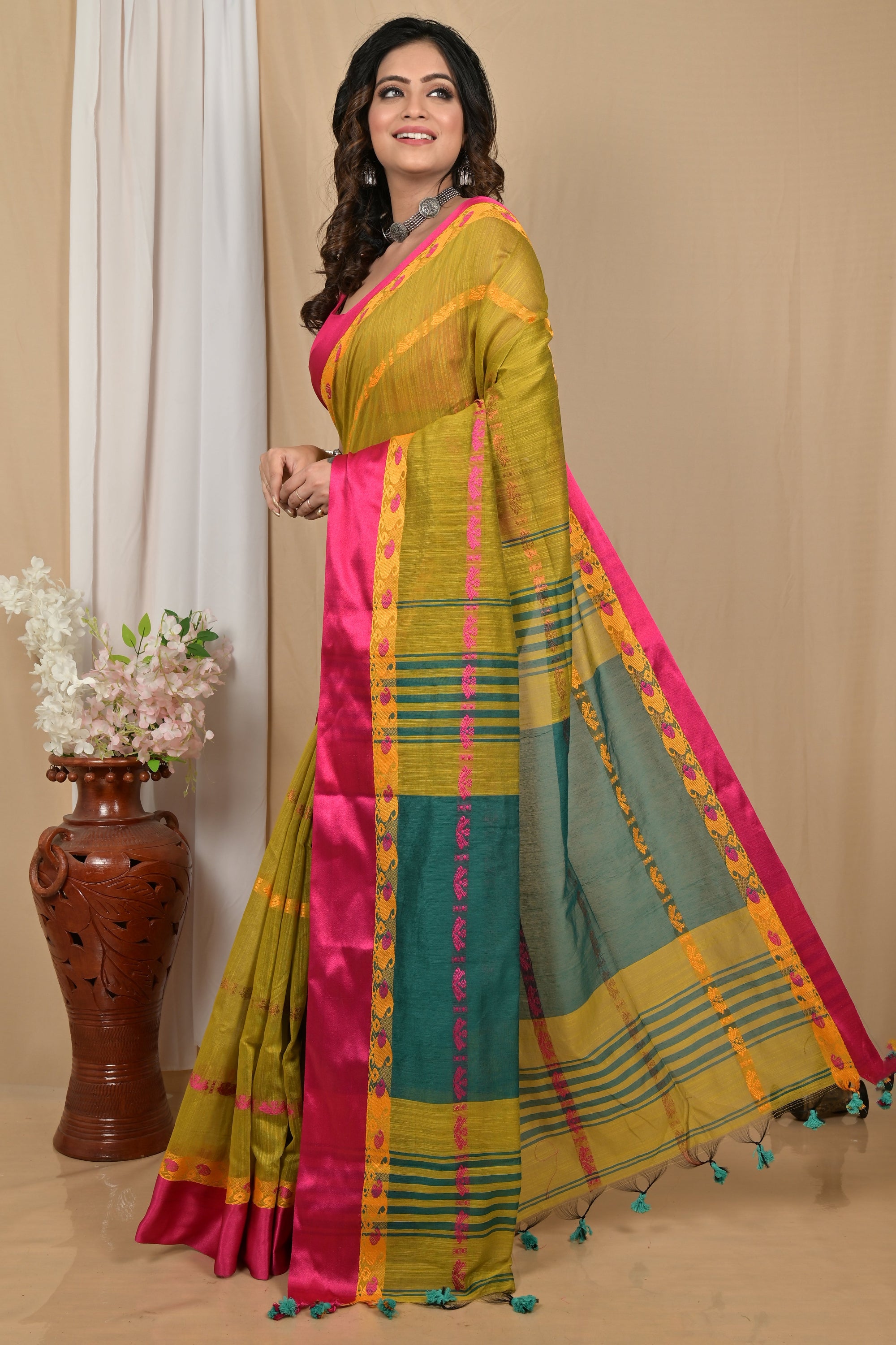 Pure Cotton  Saree (Copy)