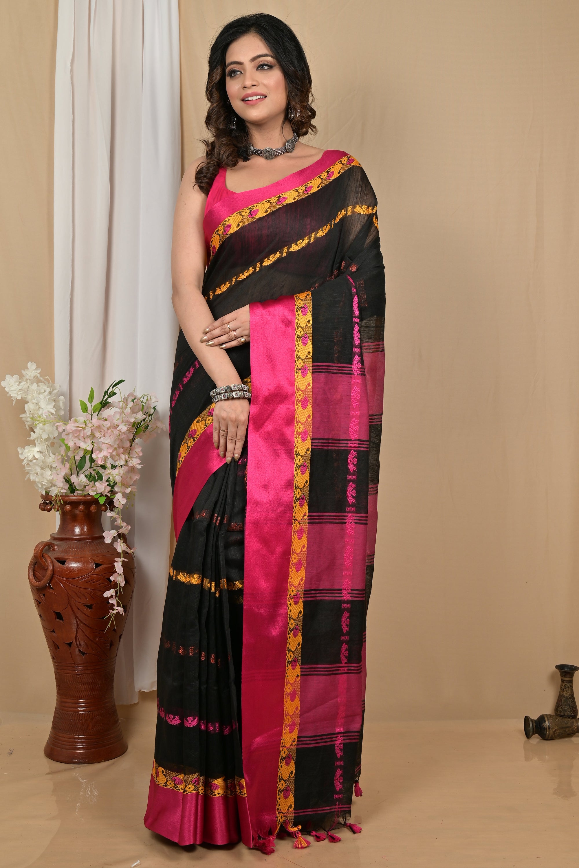 Pure Cotton  Saree