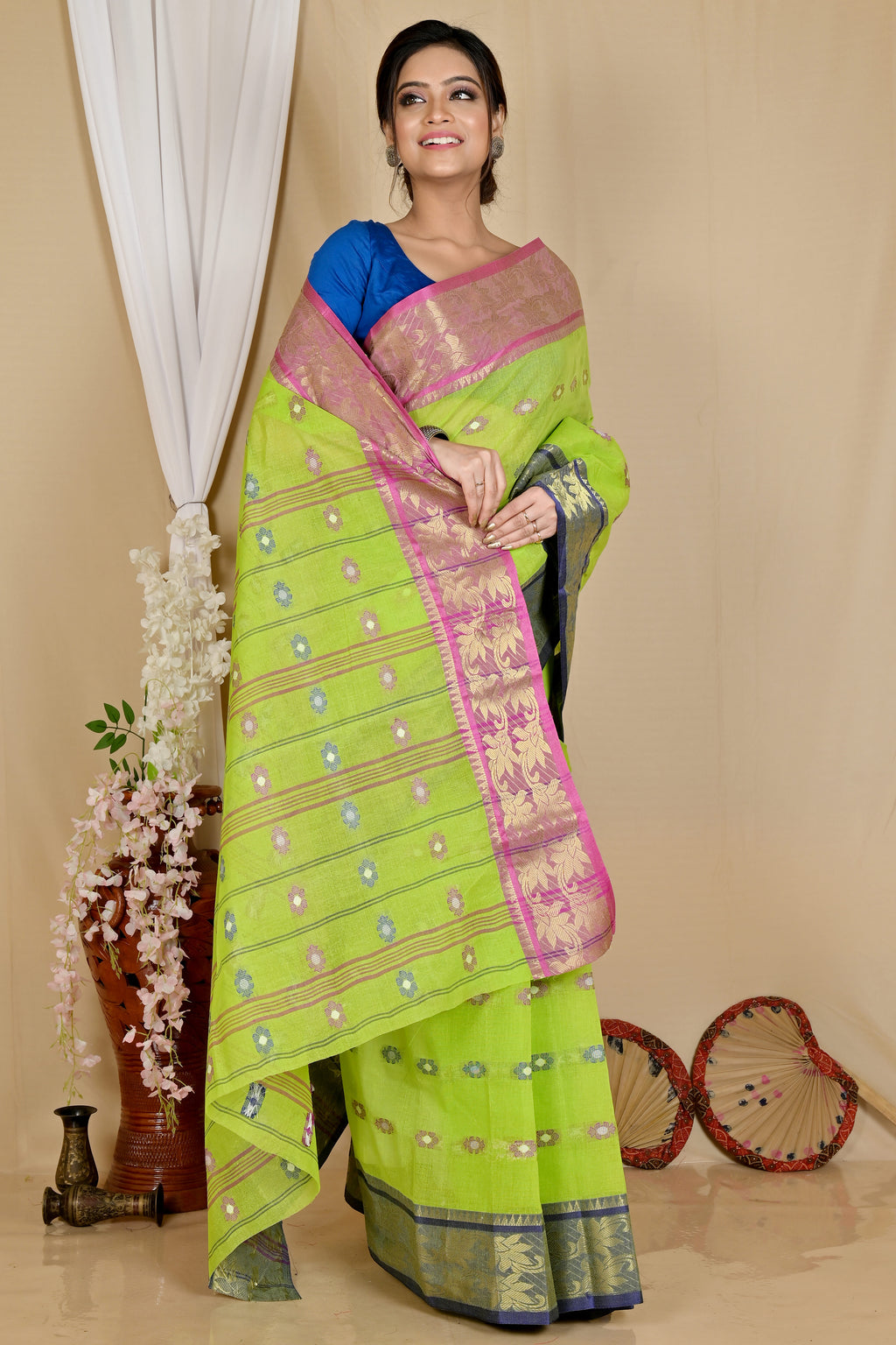 Pure Cotton  Saree