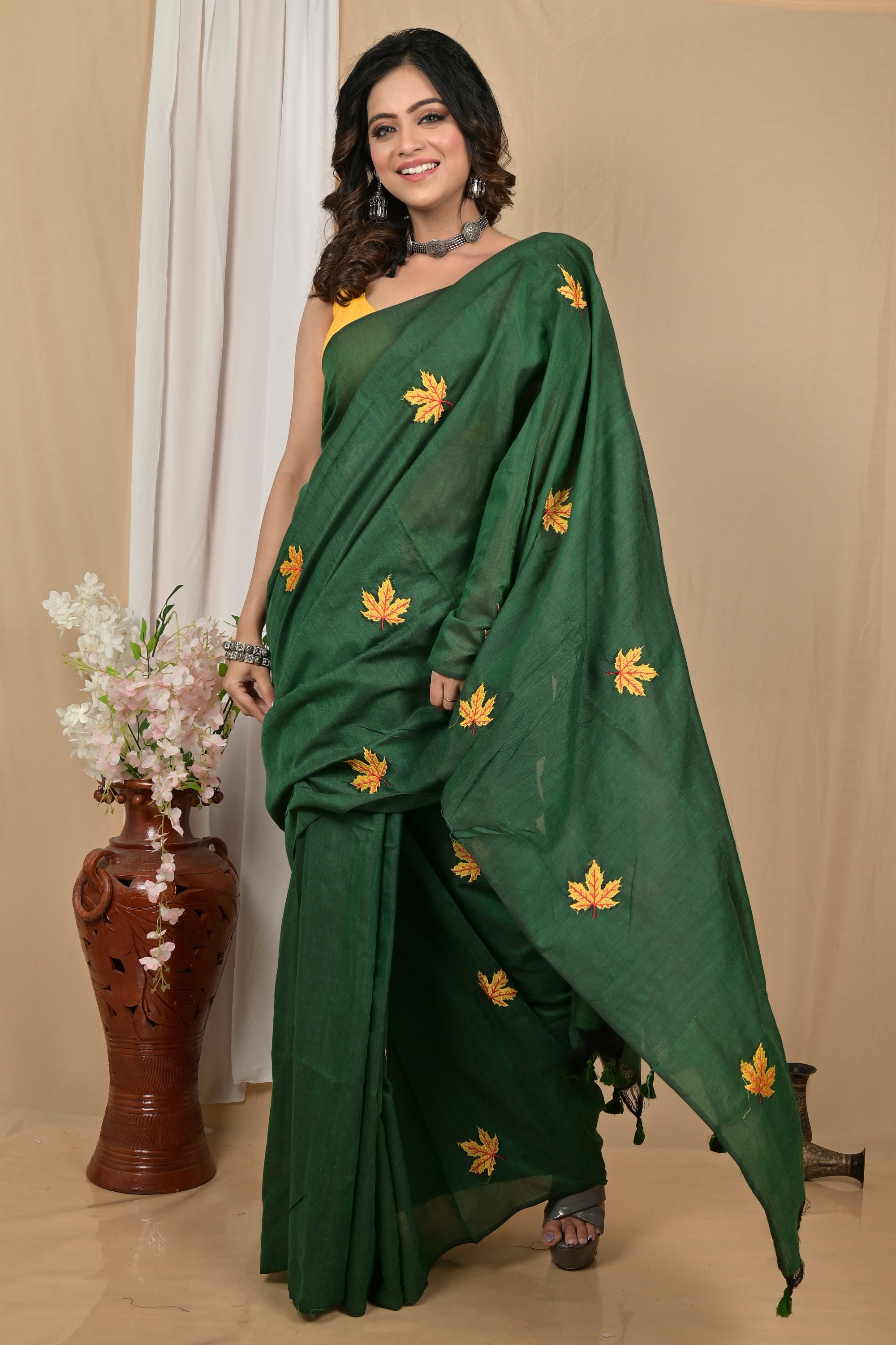 Pure Cotton  Saree