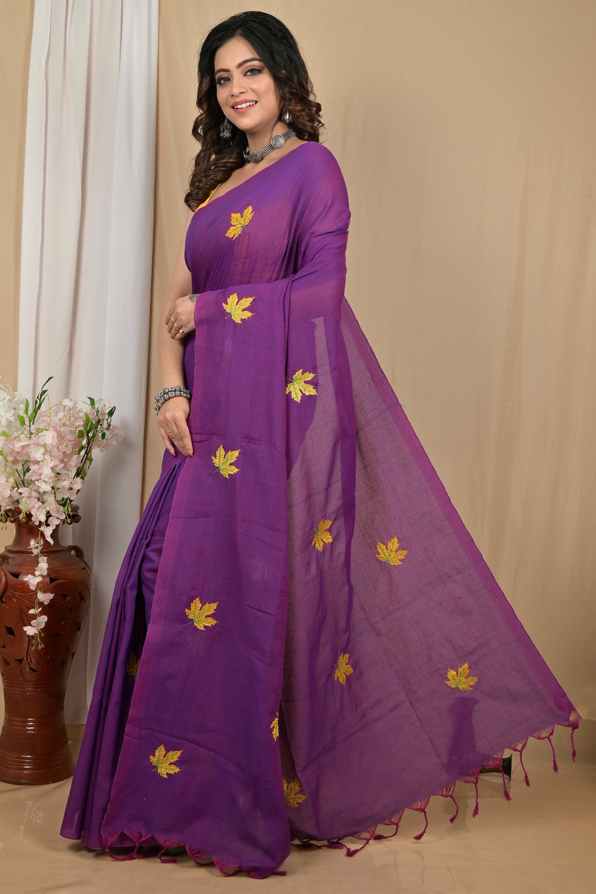 Pure Cotton  Saree