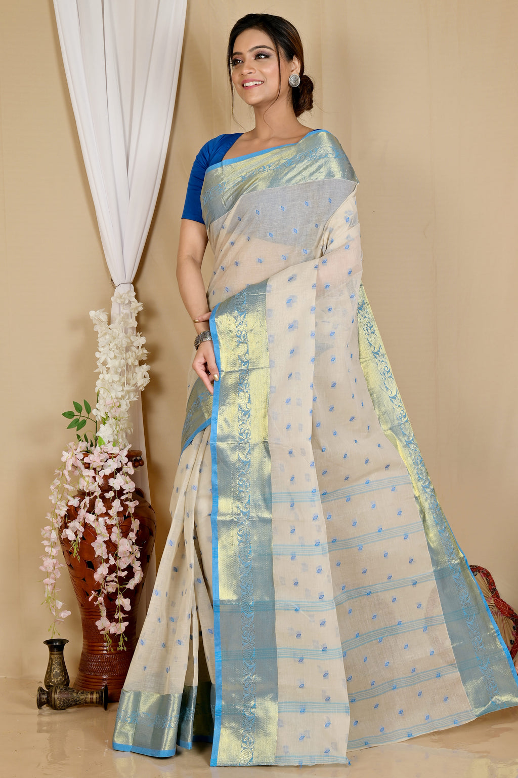 Pure Cotton  Saree
