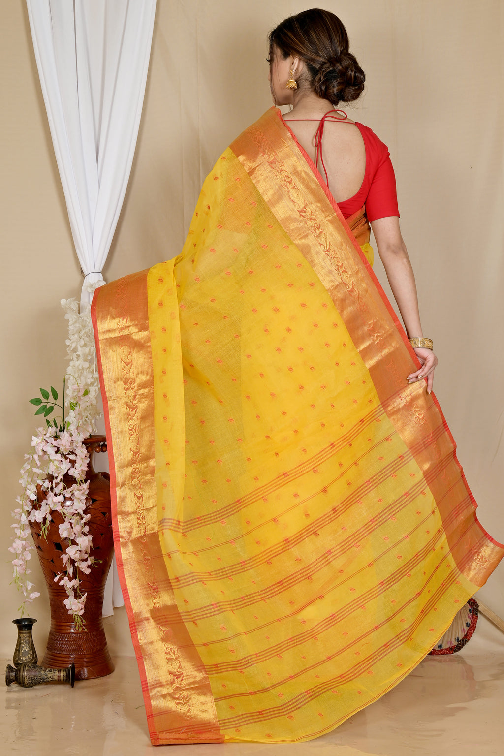 Pure Cotton  Saree