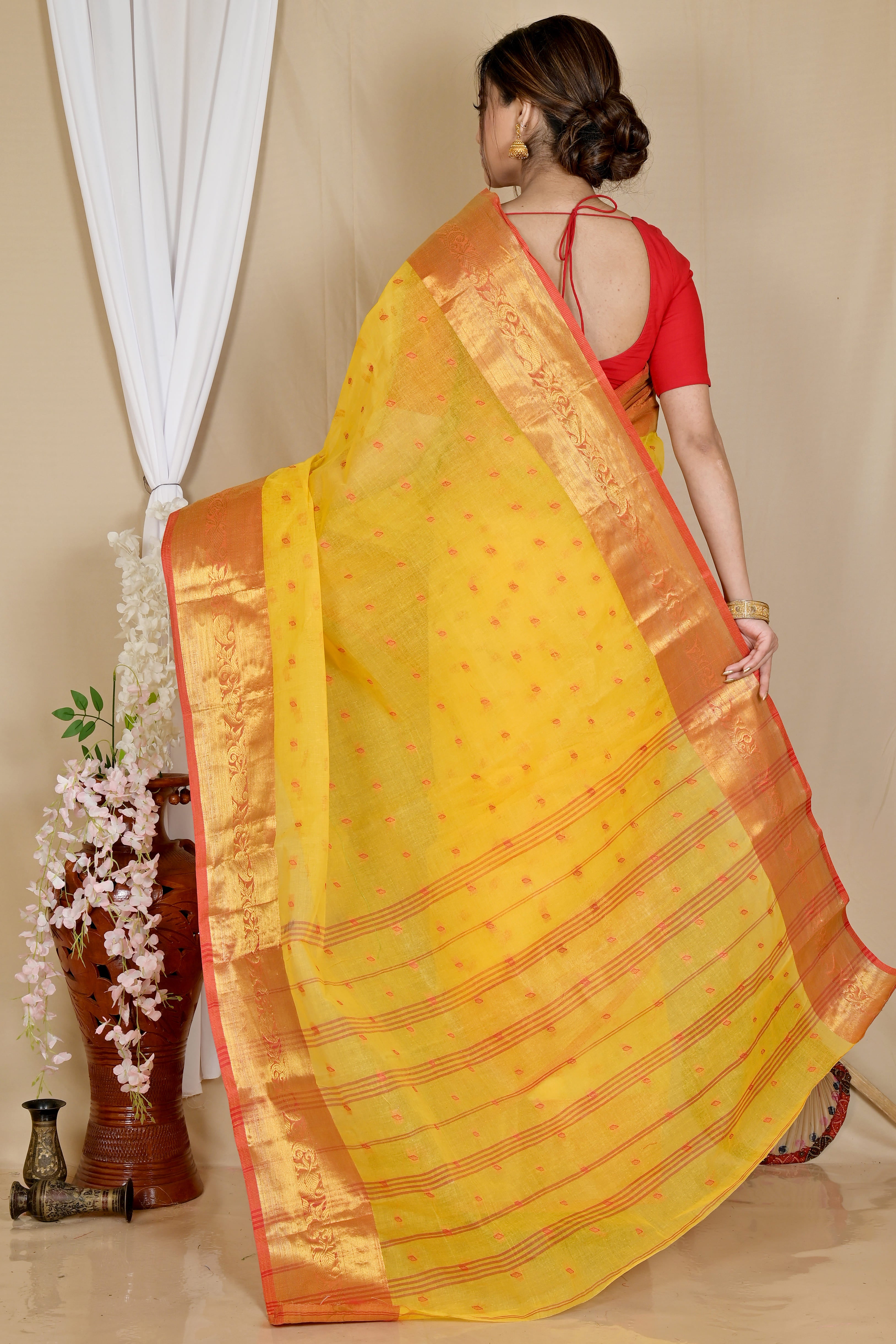 Pure Cotton  Saree