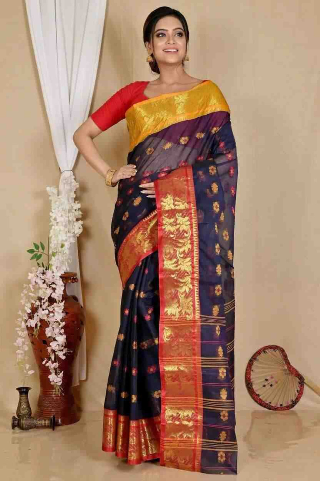 Pure Cotton  Saree
