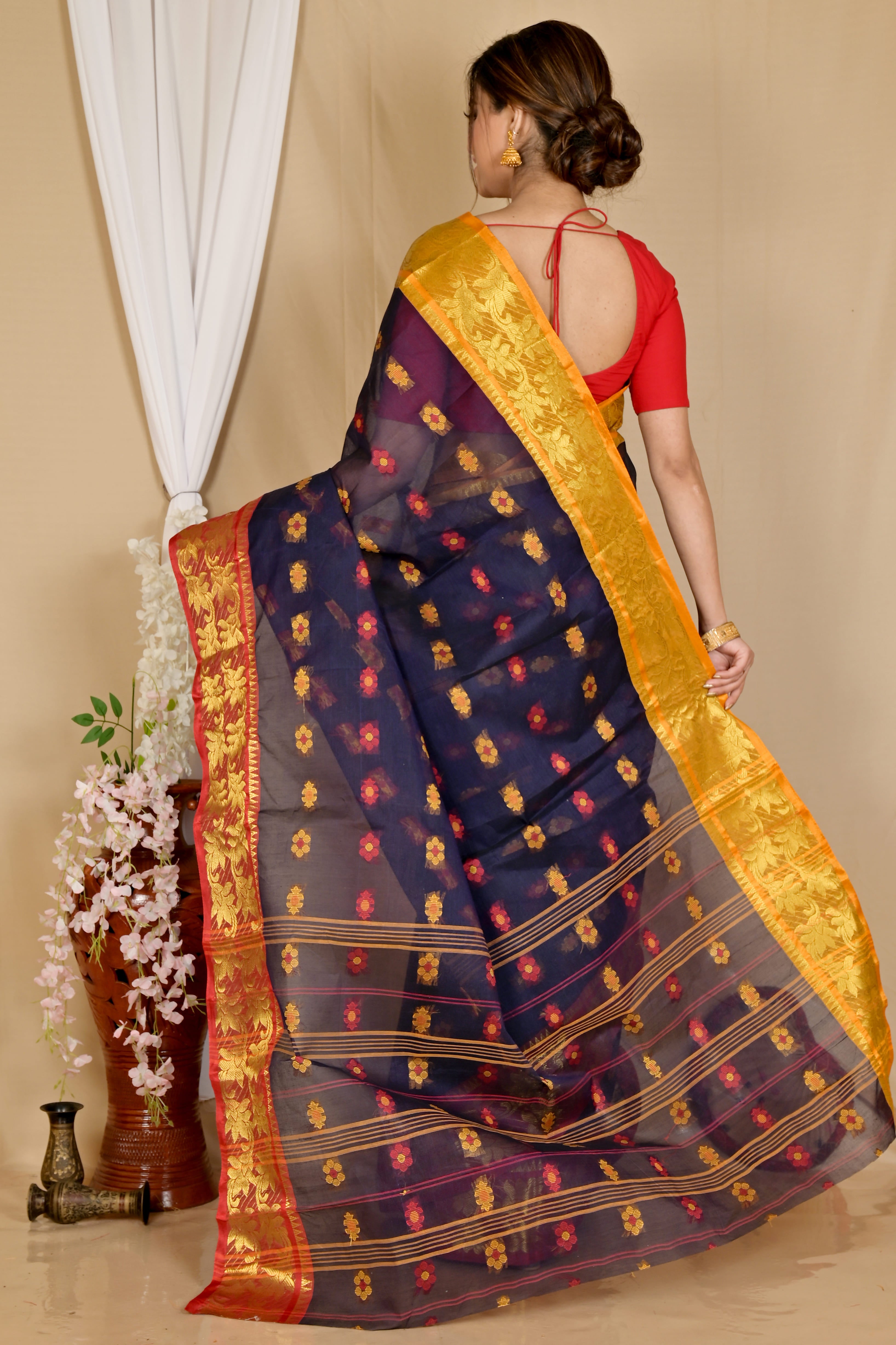 Pure Cotton  Saree