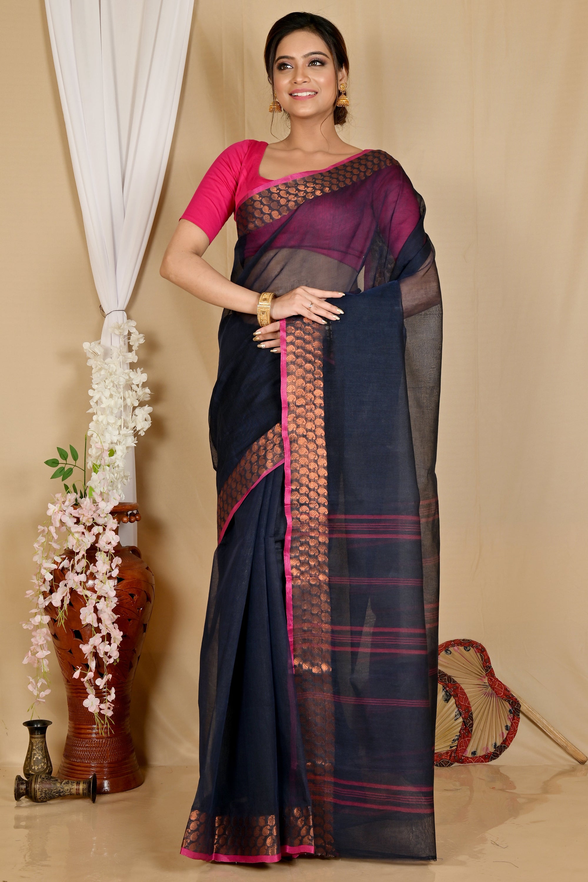 Pure Cotton  Saree