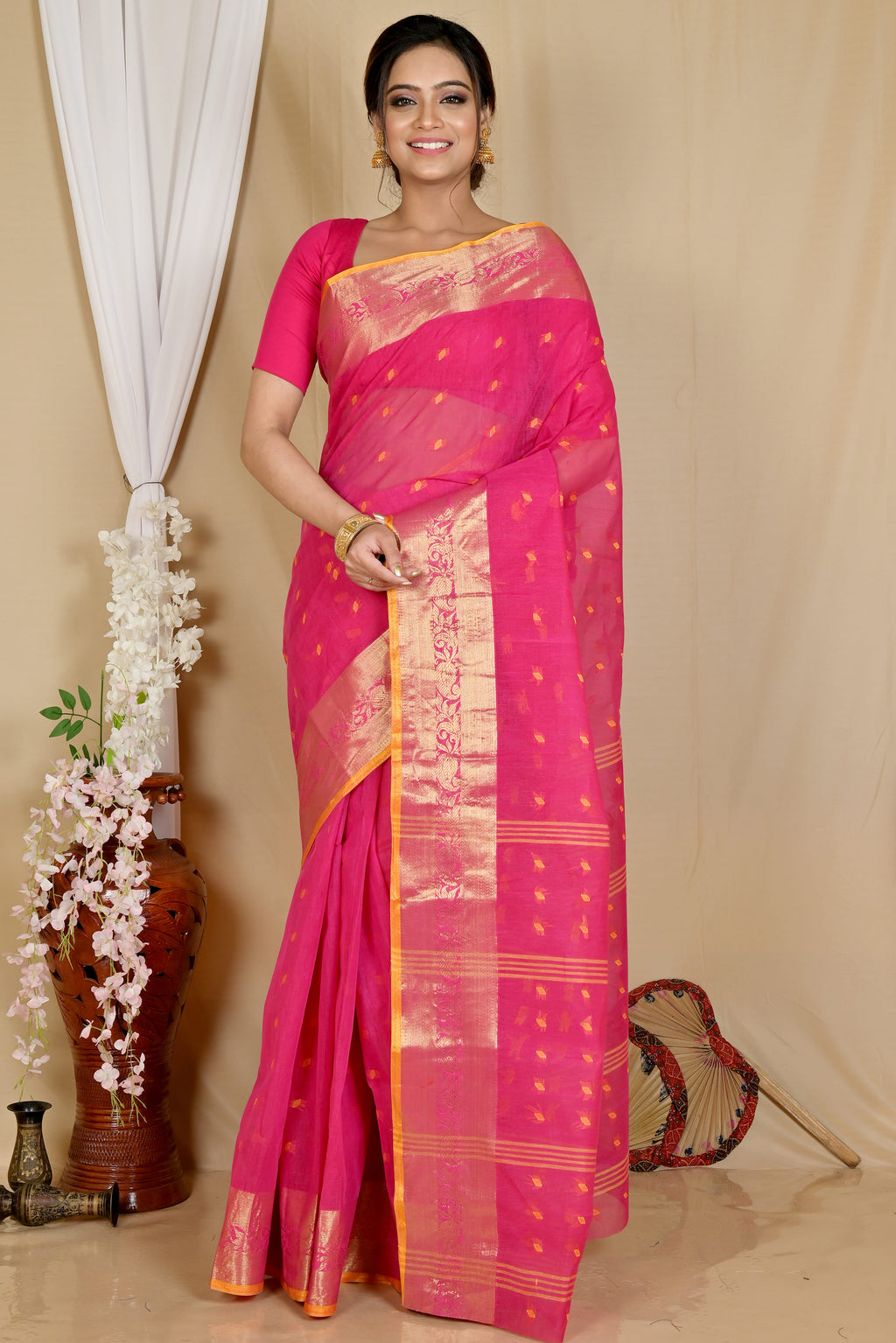 Pure Cotton  Saree