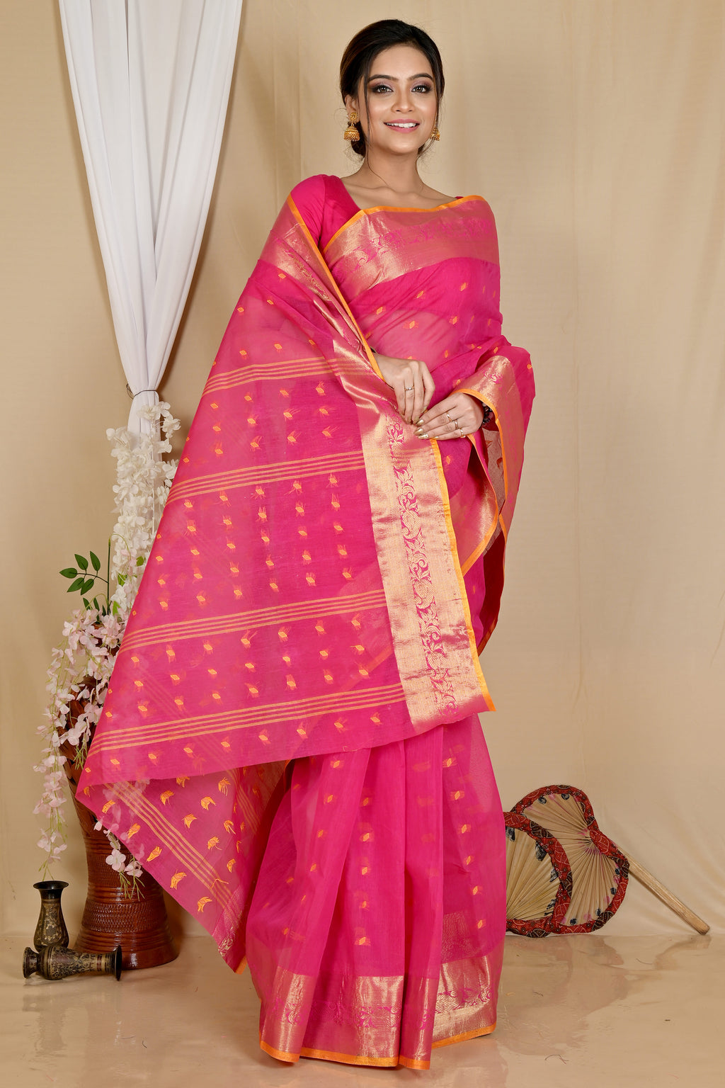 Pure Cotton  Saree