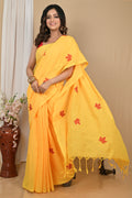Pure Cotton  Saree  khadi febric