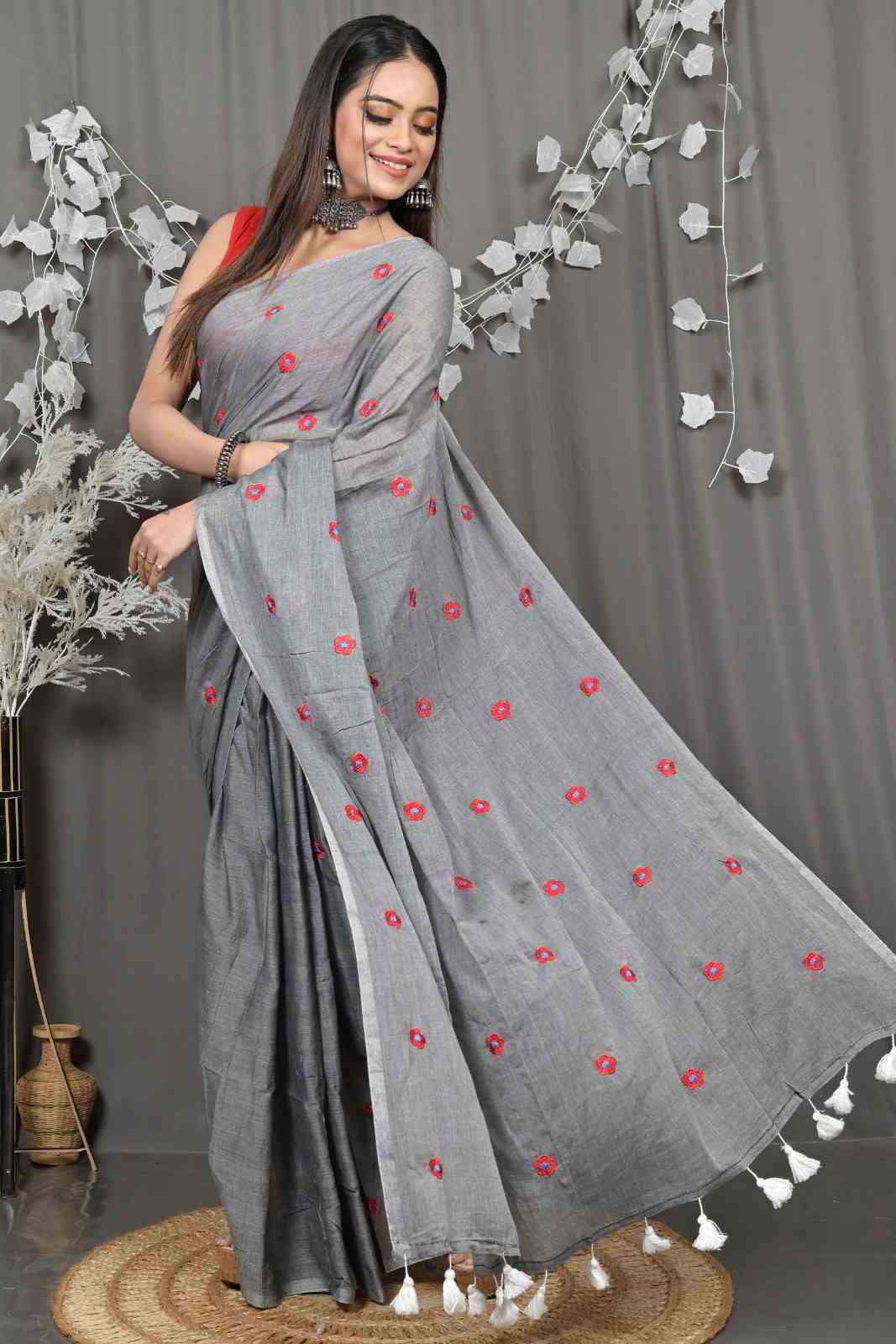 Pure Cotton  Saree