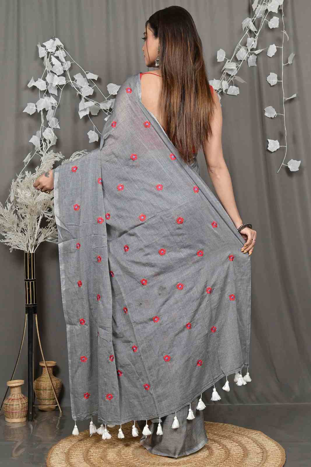 Pure Cotton  Saree