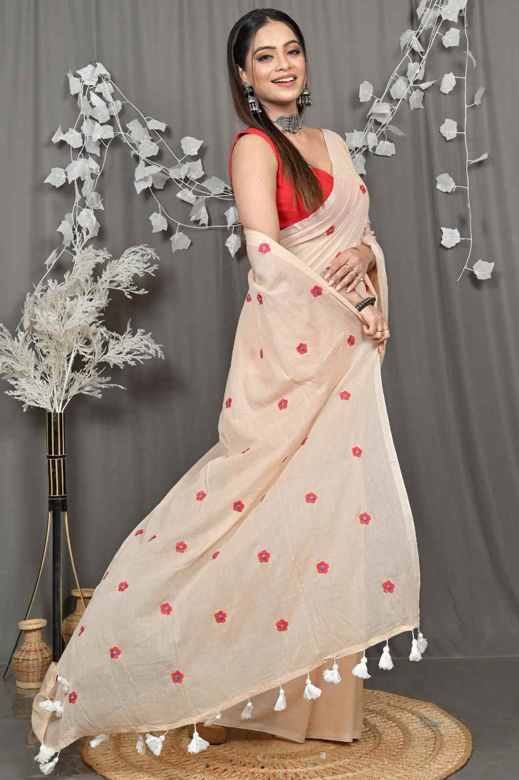 Pure Cotton  Saree