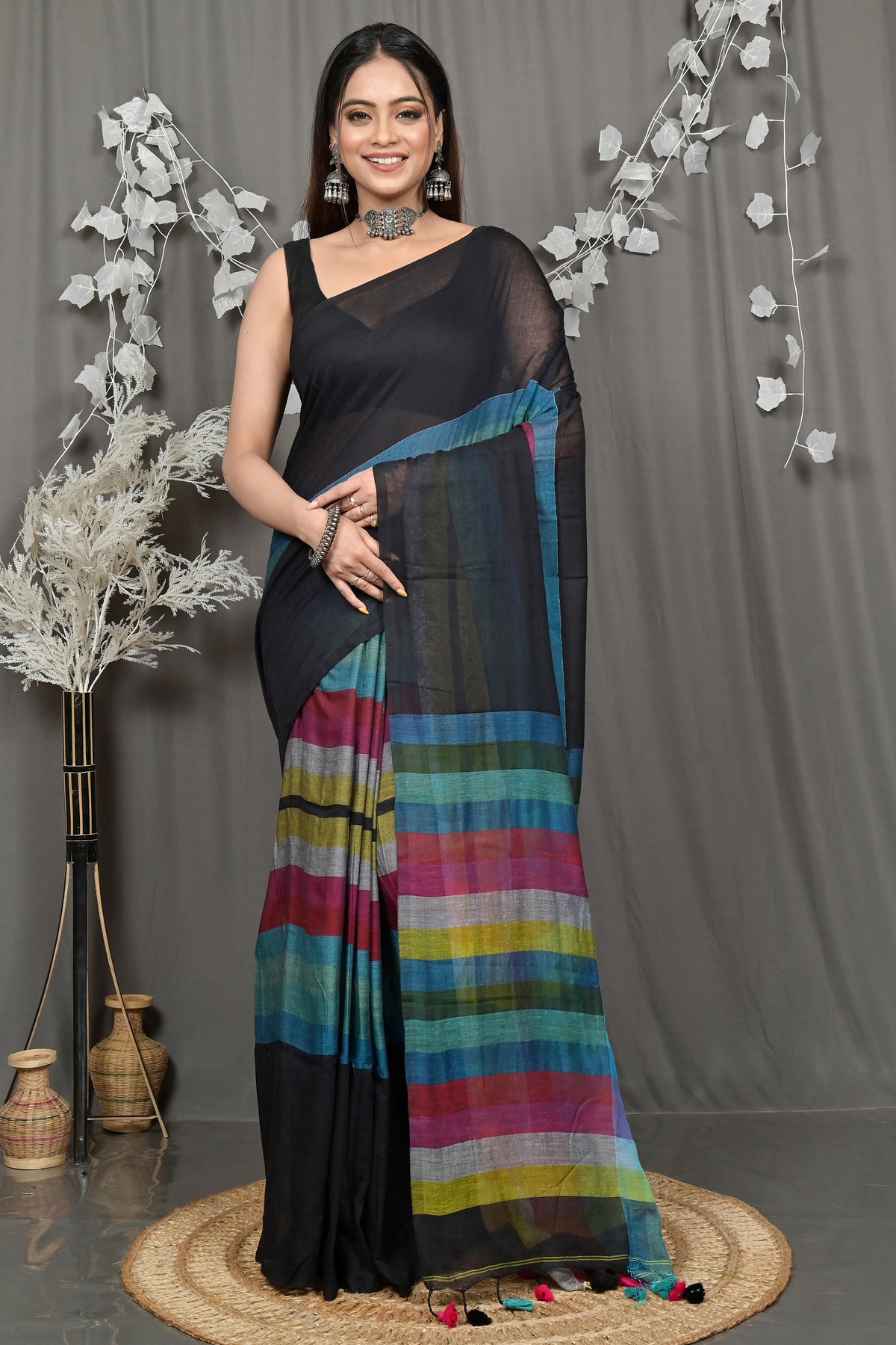 Cotton handloom  Saree