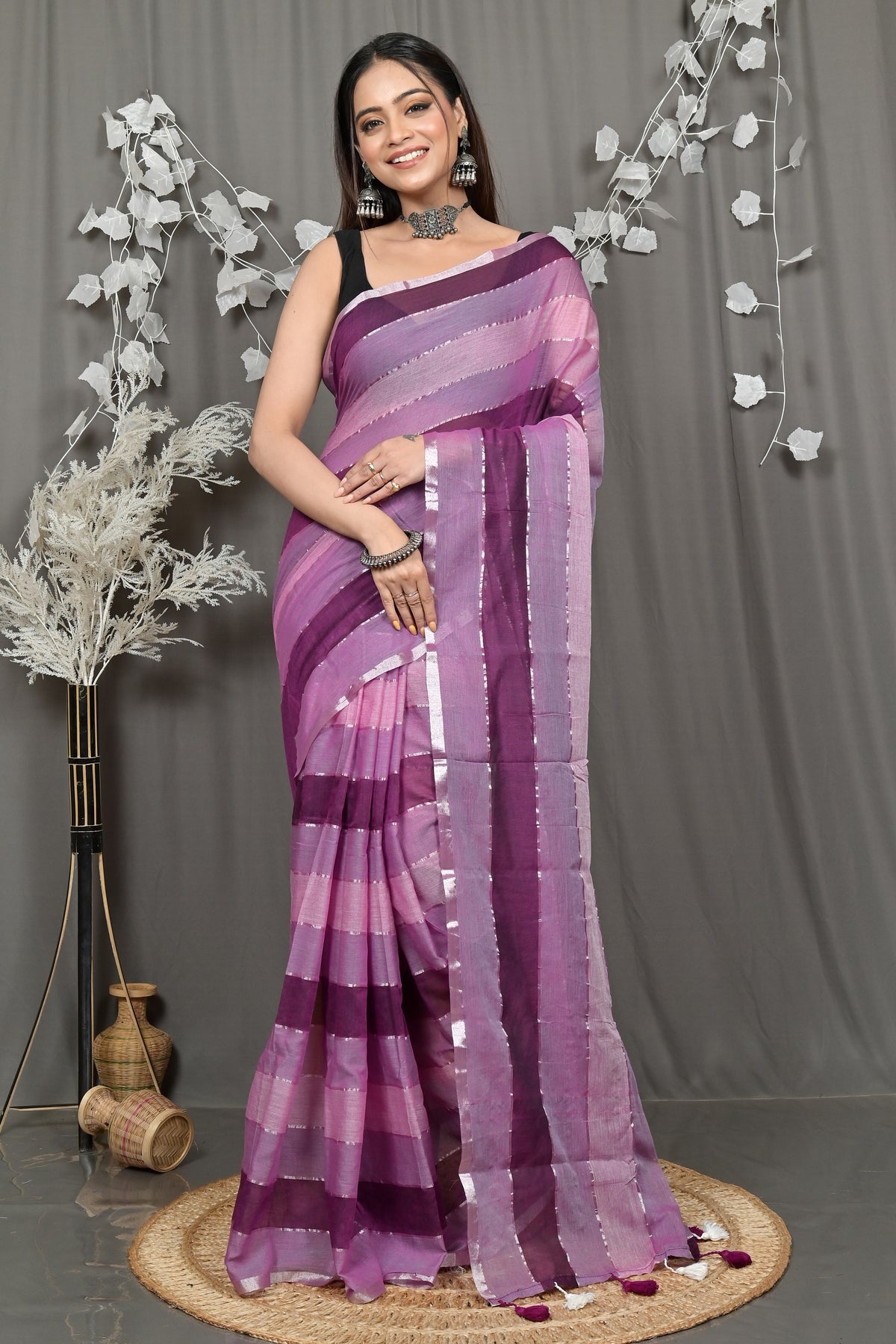 Cotton handloom  Saree