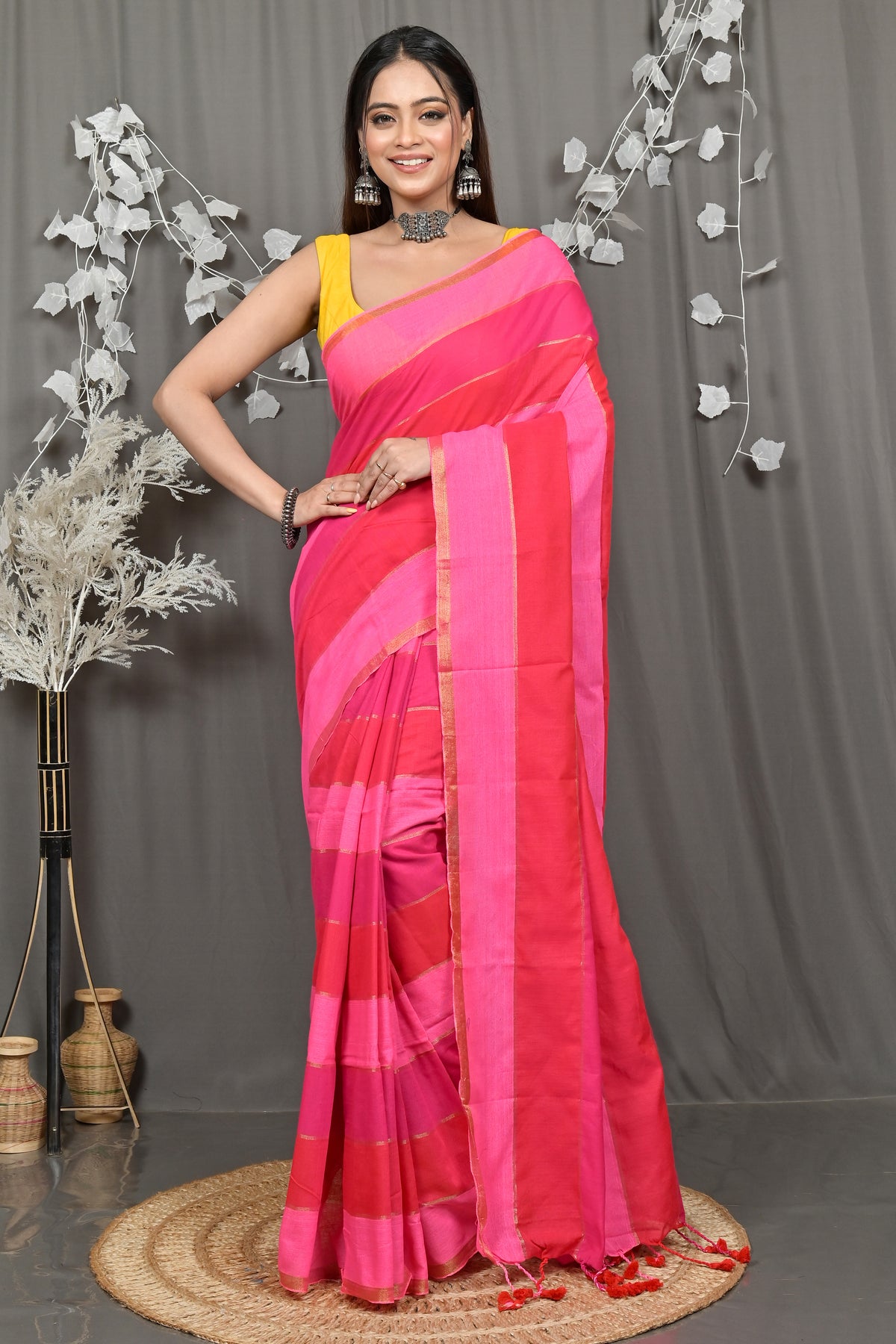 Cotton handloom  Saree