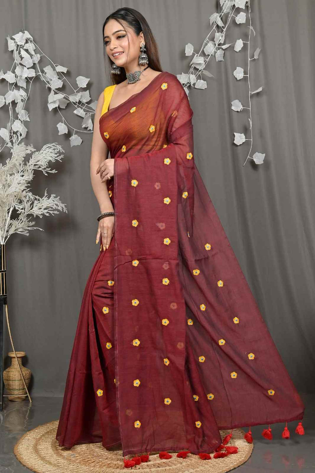 Pure Cotton  Saree