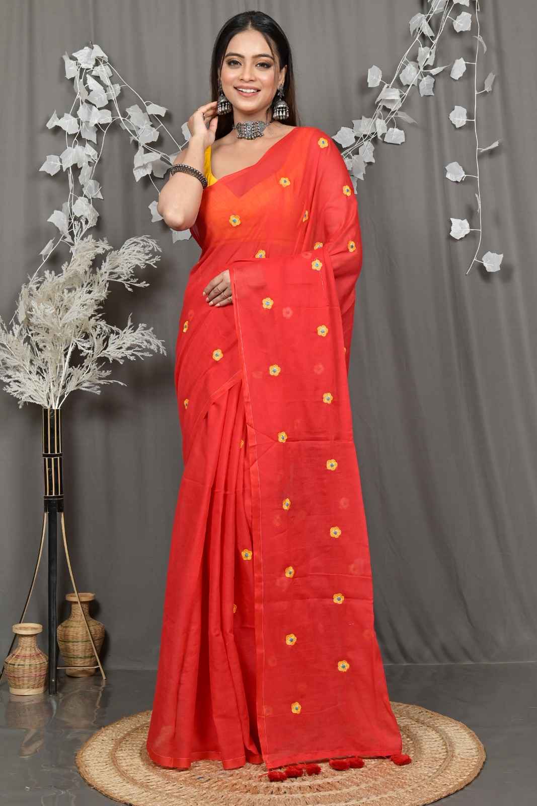 Pure Cotton  Saree