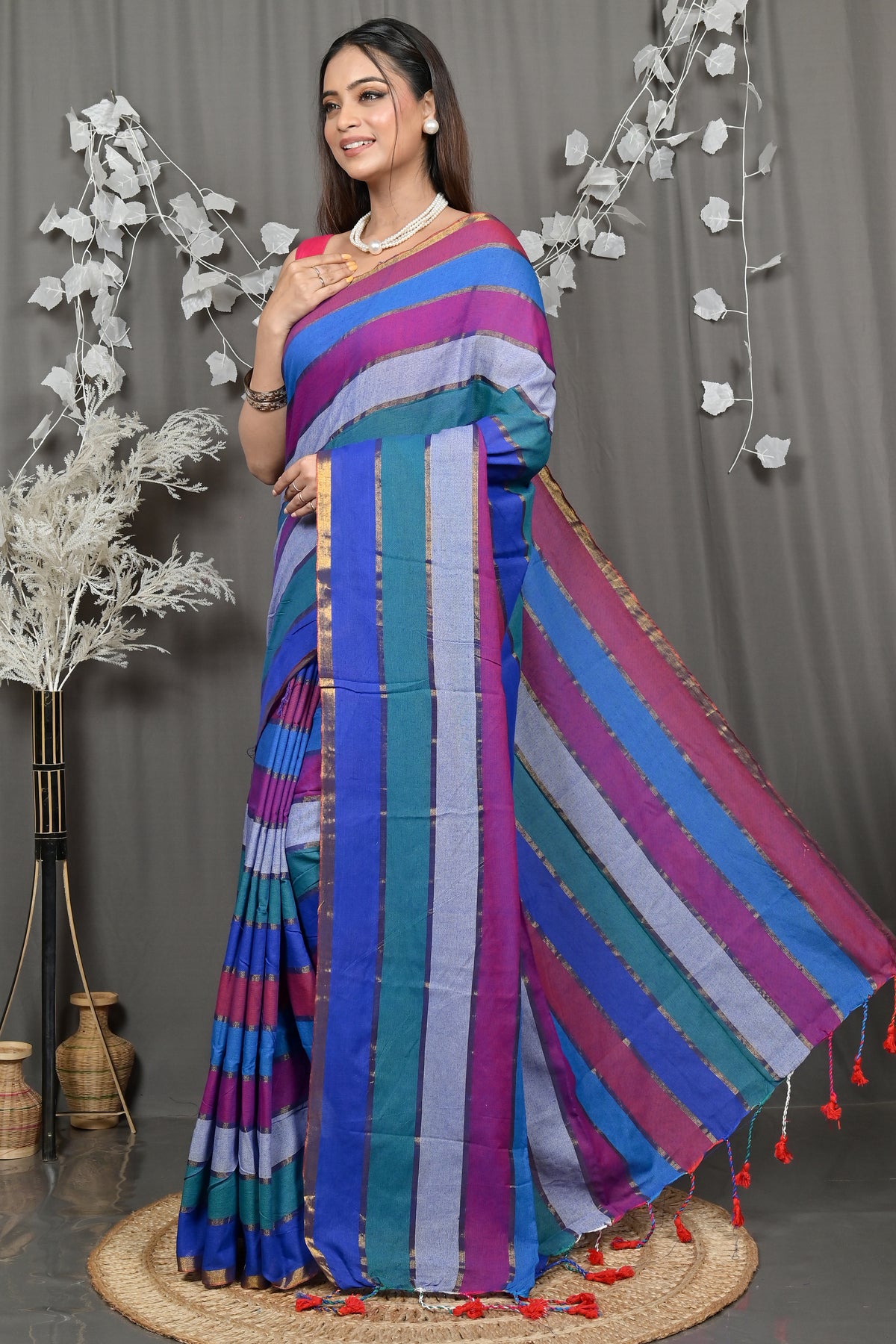 Cotton handloom  Saree