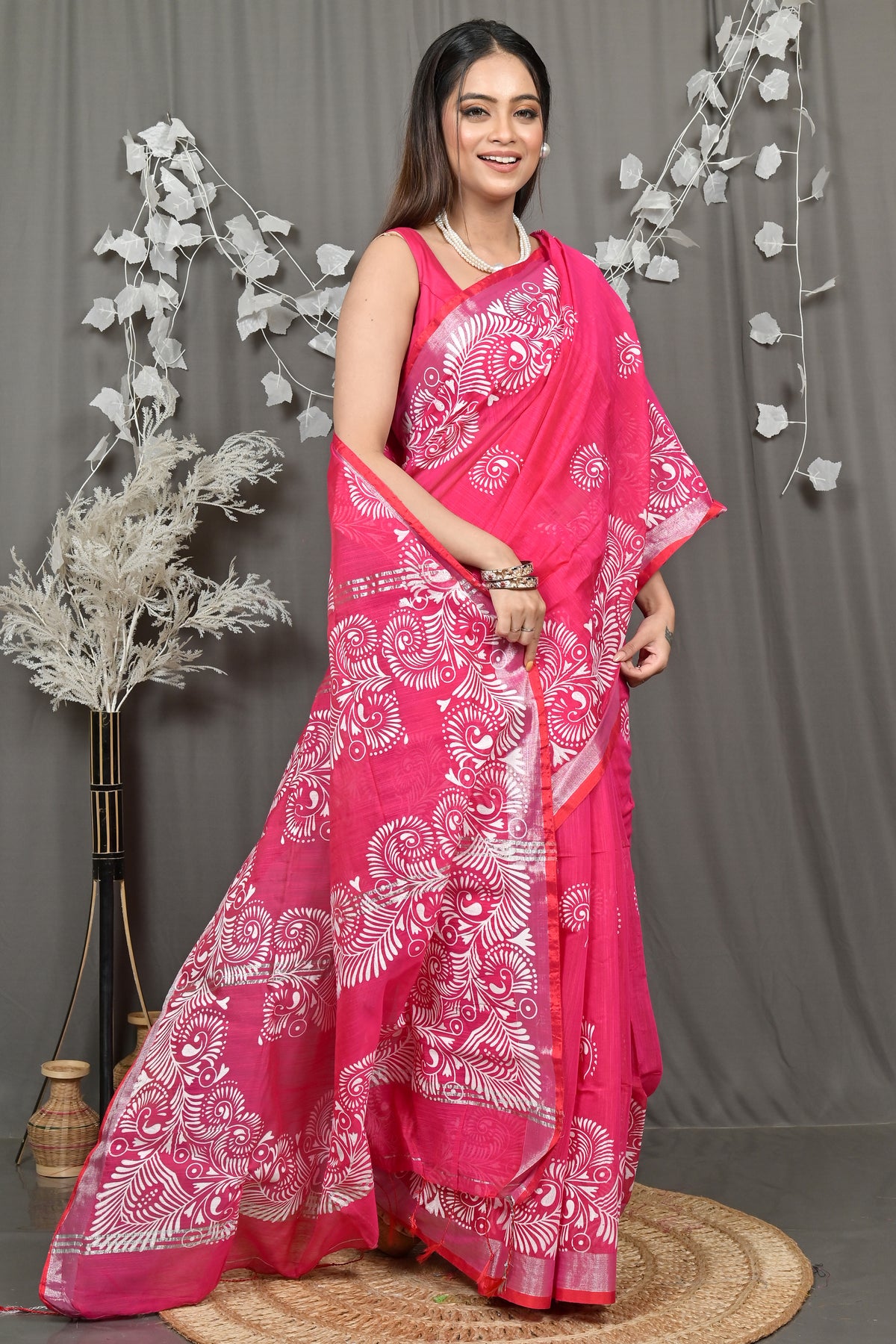 Pure Cotton Handloom Saree