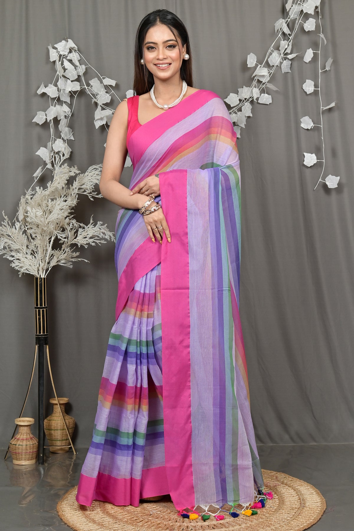 Cotton handloom  Saree