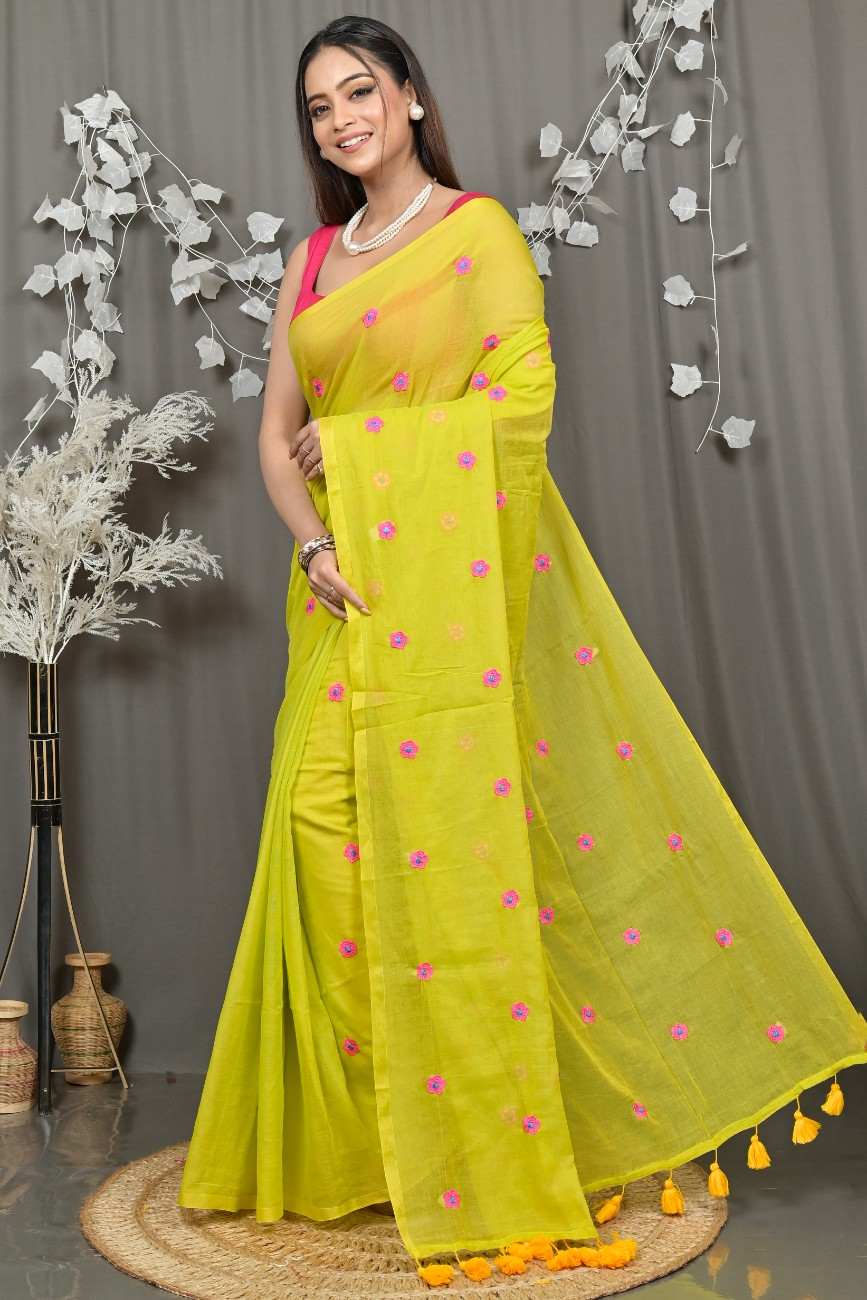 Pure Cotton  Saree