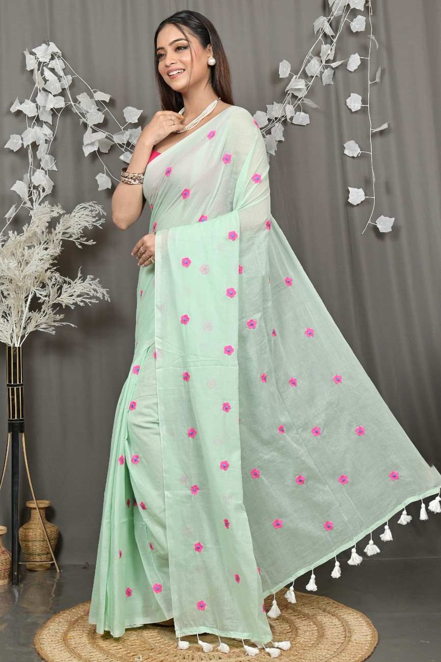 Pure Cotton  Saree