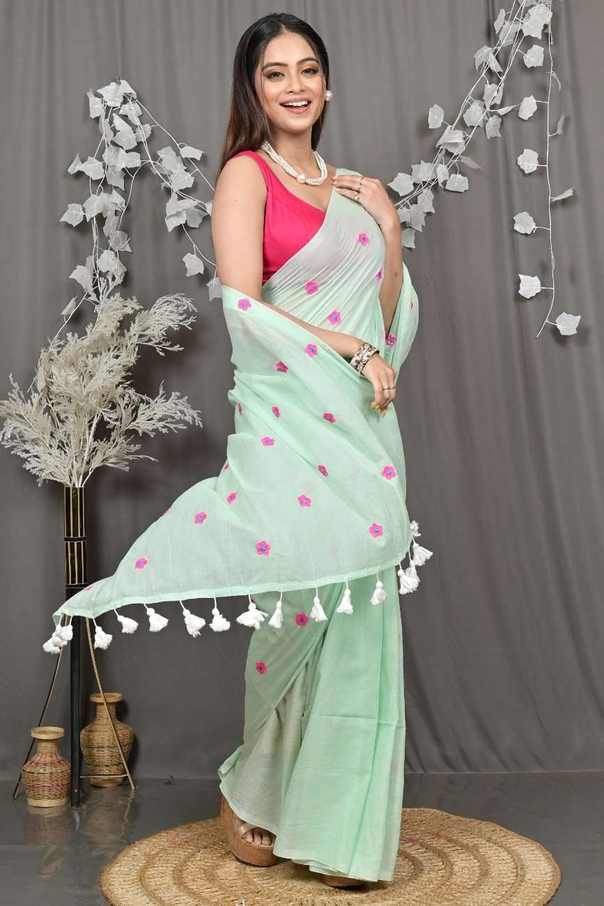 Pure Cotton  Saree