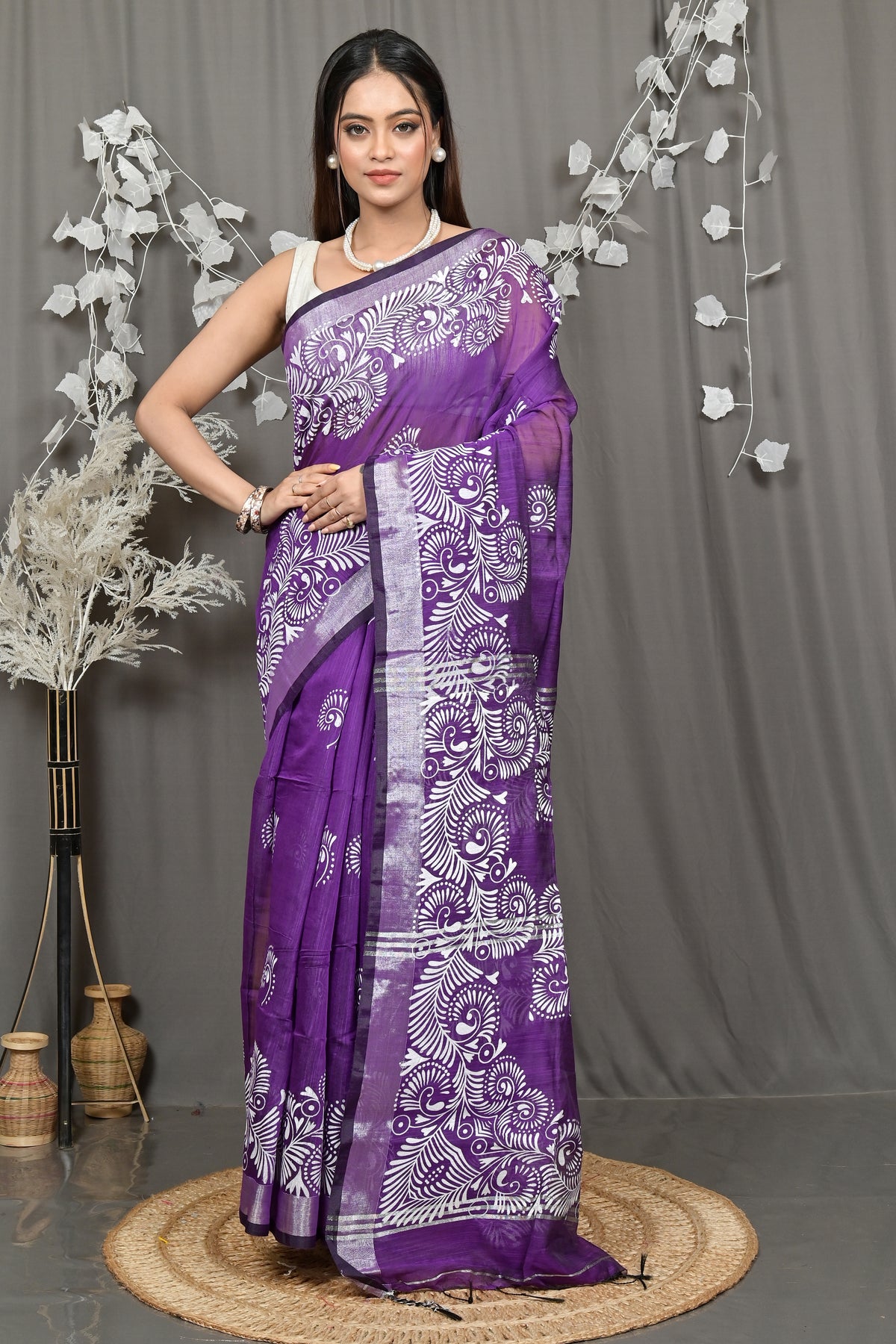 Pure Cotton Handloom Saree