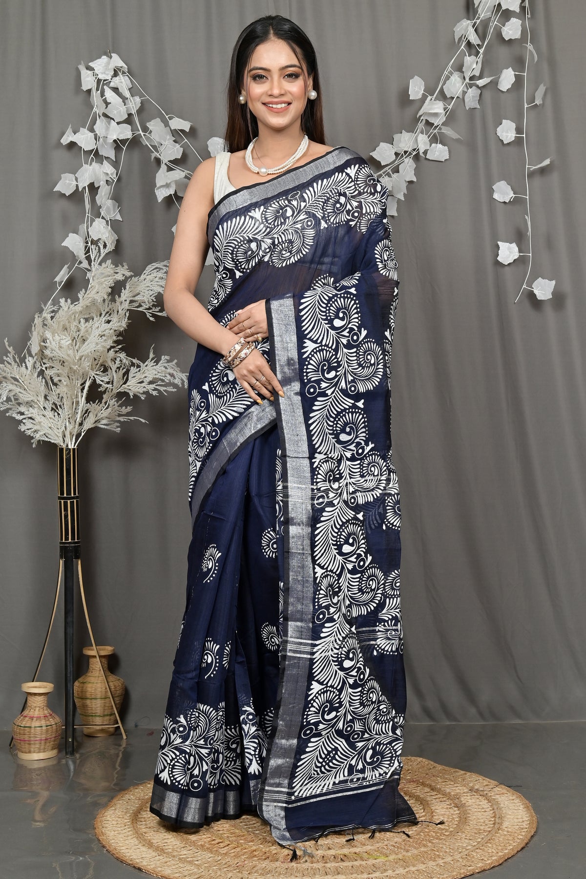 Pure Cotton Handloom Saree