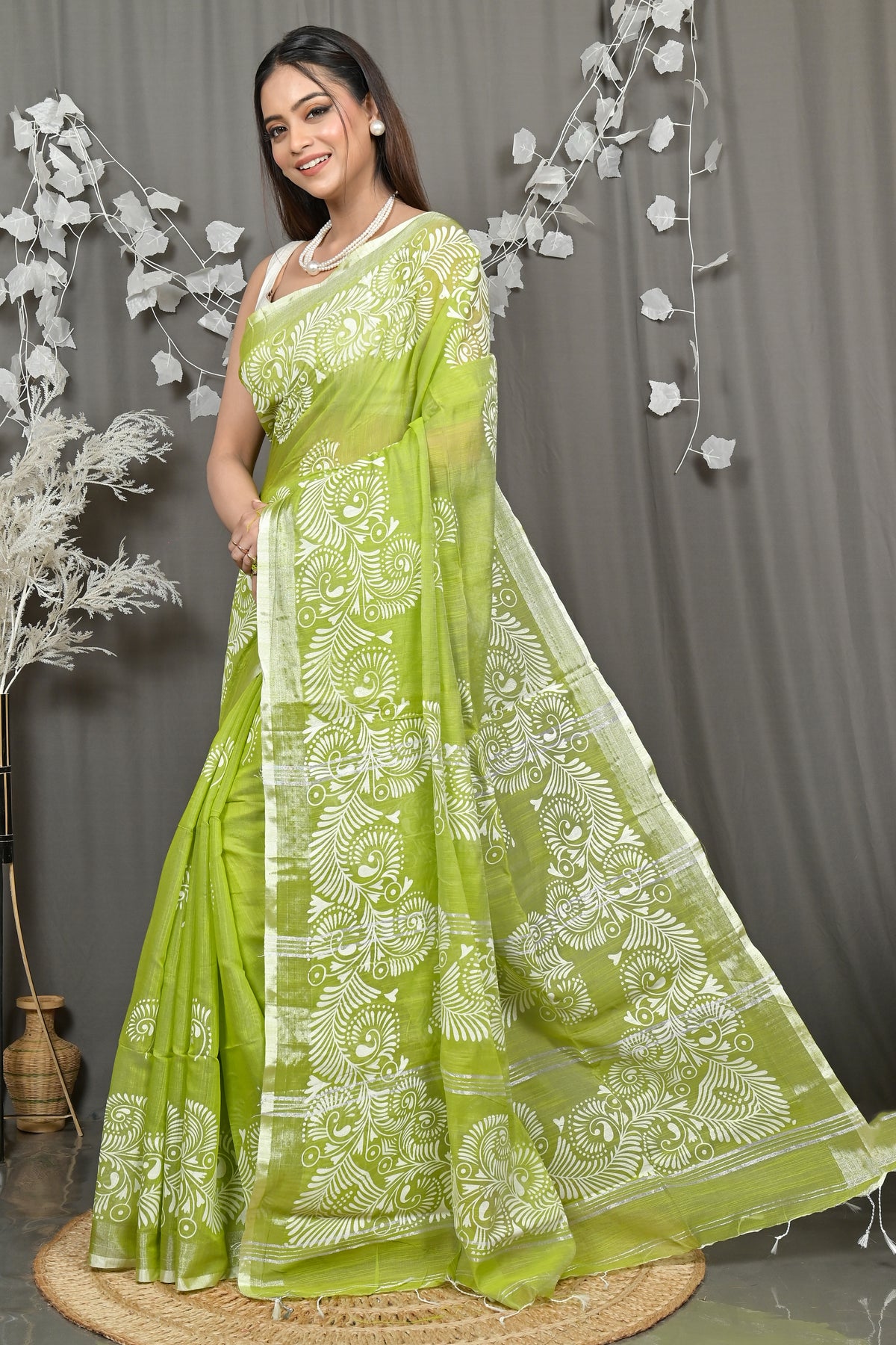 Pure Cotton Handloom Saree